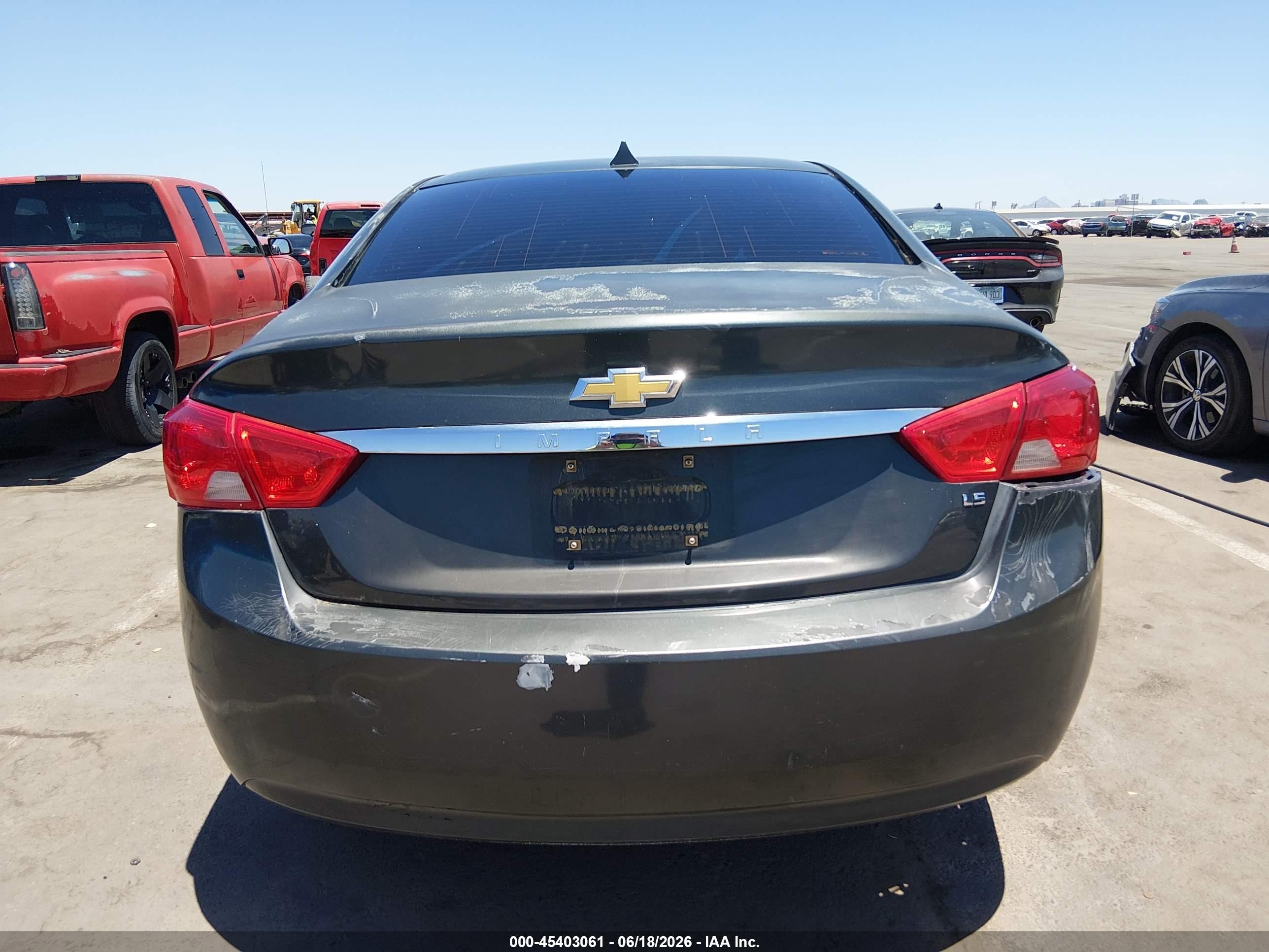 2014 Chevrolet Impala 1ls Black vin: 1G11Y5SL3EU150677