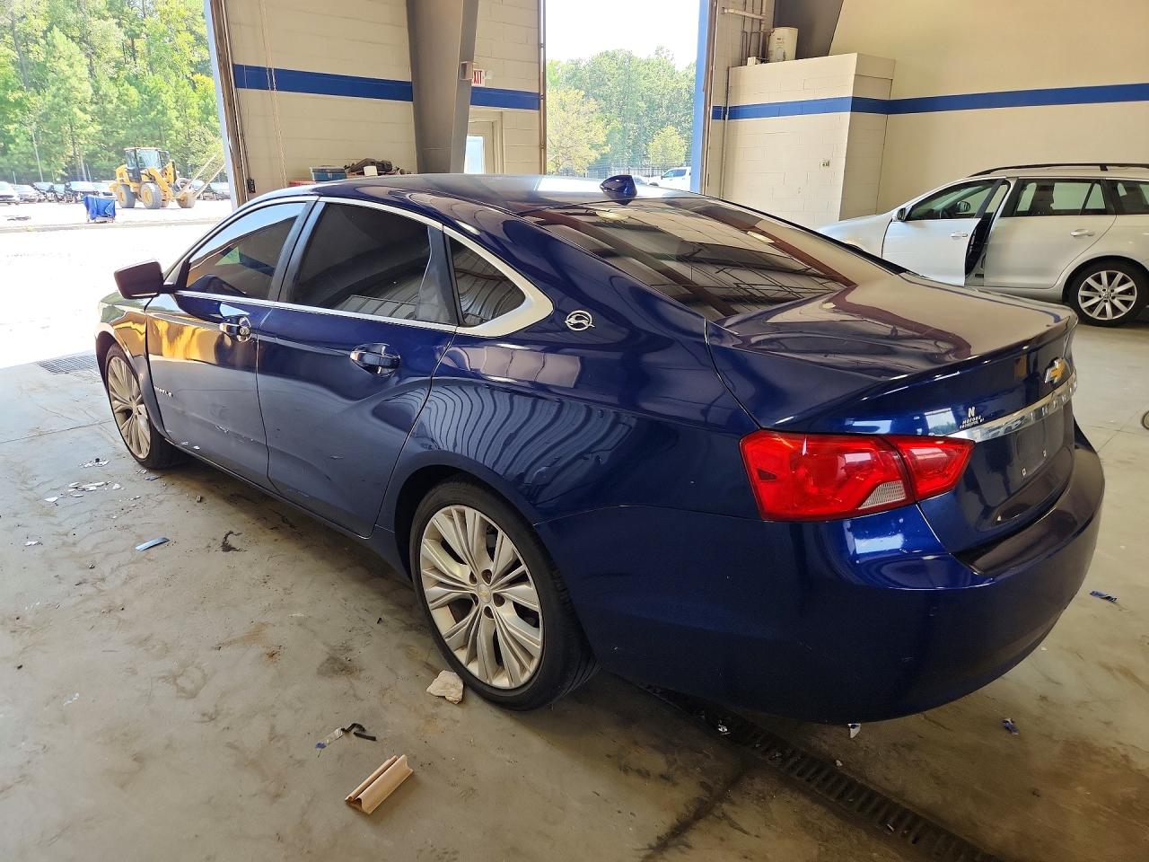 2014 Chevrolet Impala Ls Blue vin: 1G11Y5SL3EU156169