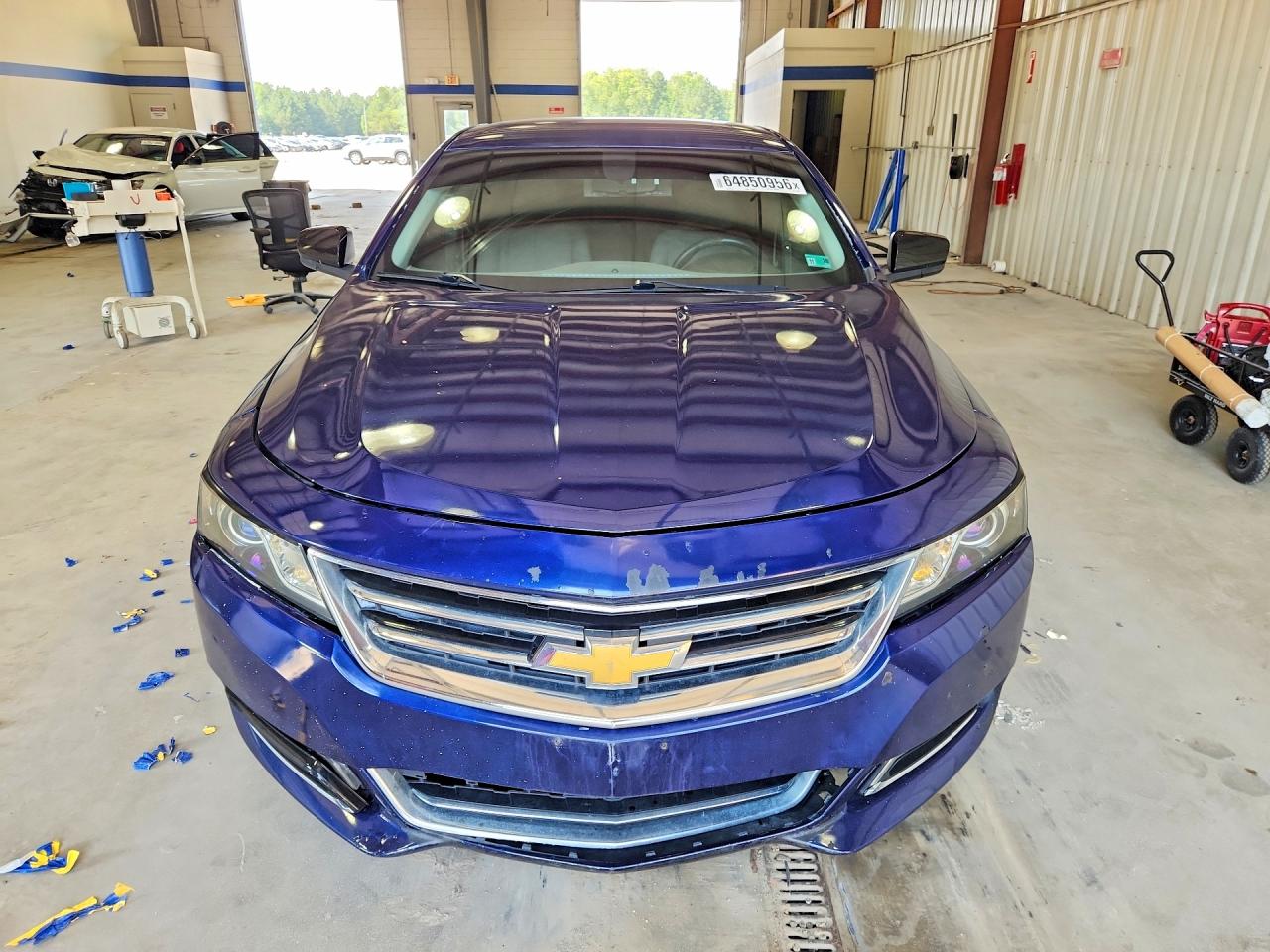 2014 Chevrolet Impala Ls Blue vin: 1G11Y5SL3EU156169