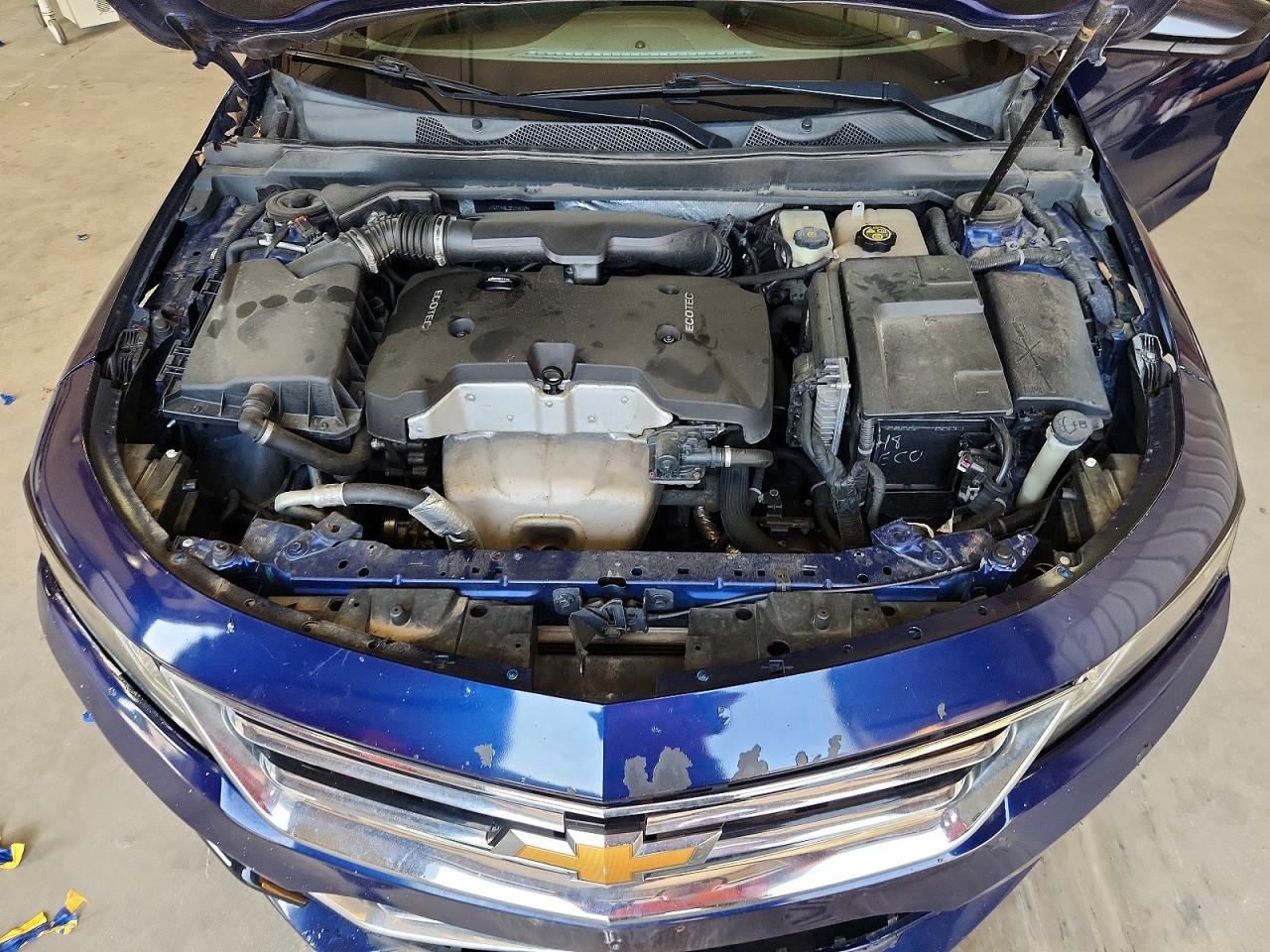 2014 Chevrolet Impala Ls Blue vin: 1G11Y5SL3EU156169