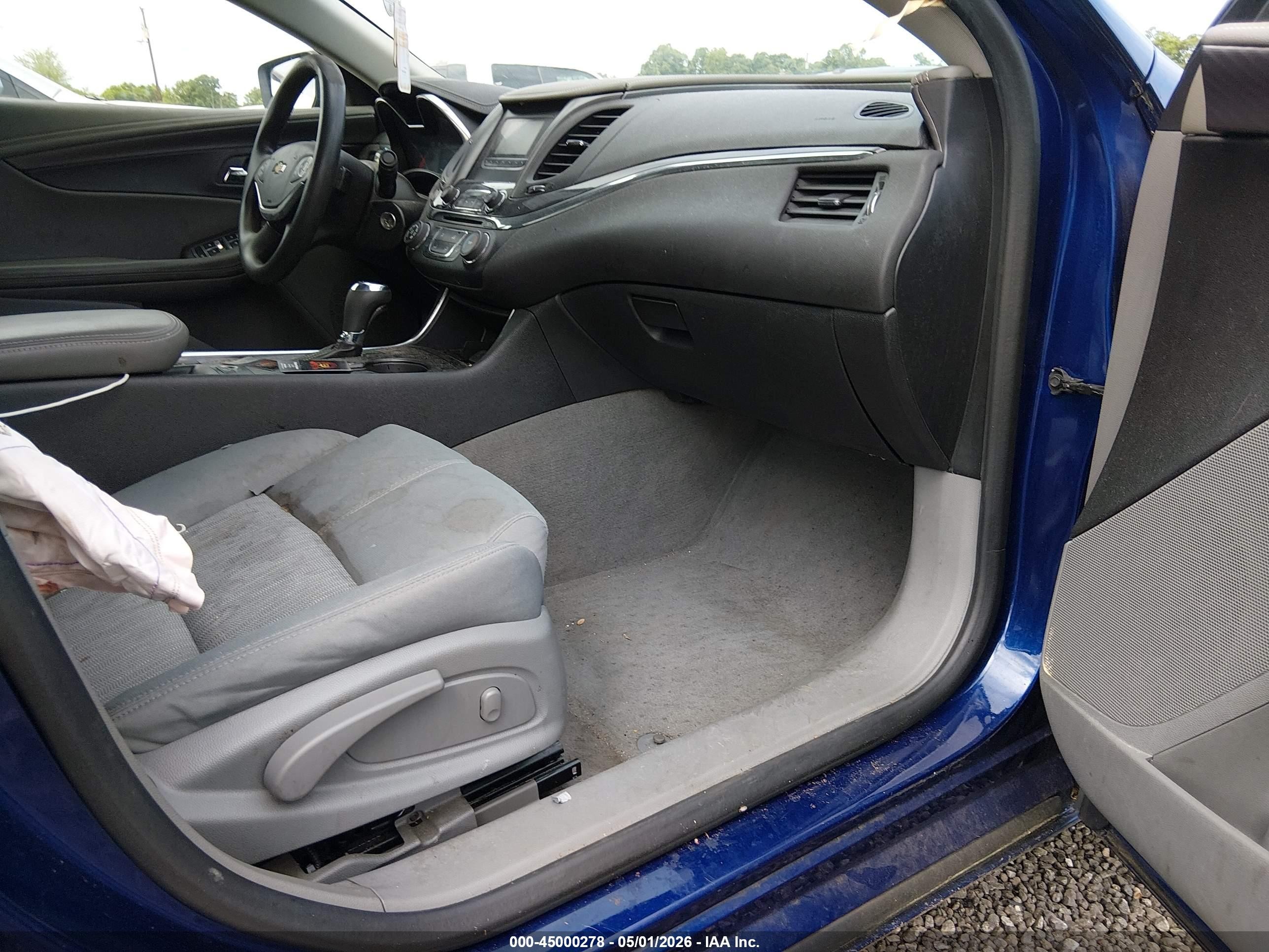 2014 Chevrolet Impala 1ls Blue vin: 1G11Y5SL4EU106347