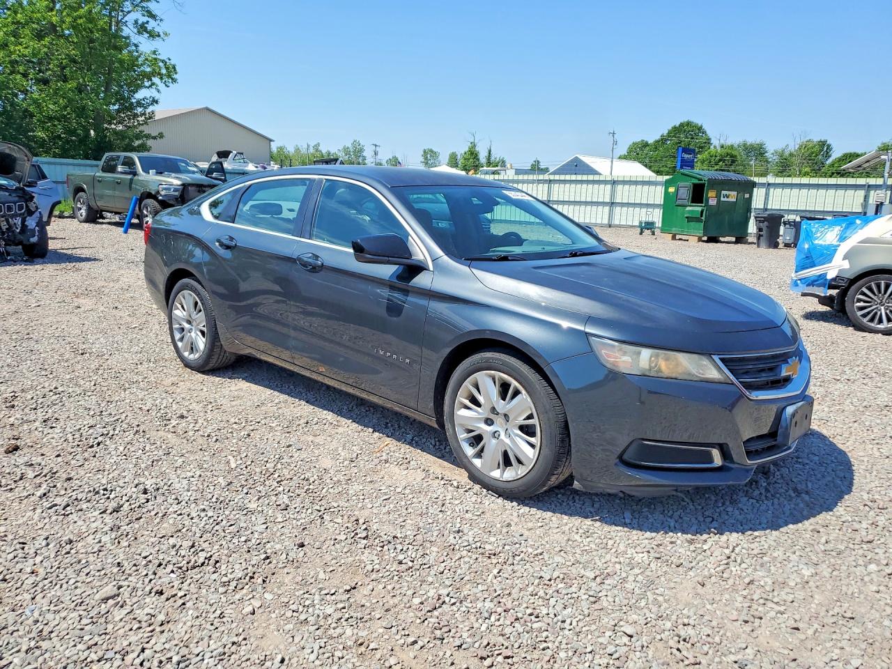 2014 Chevrolet Impala Ls Серый vin: 1G11Y5SL5EU109757