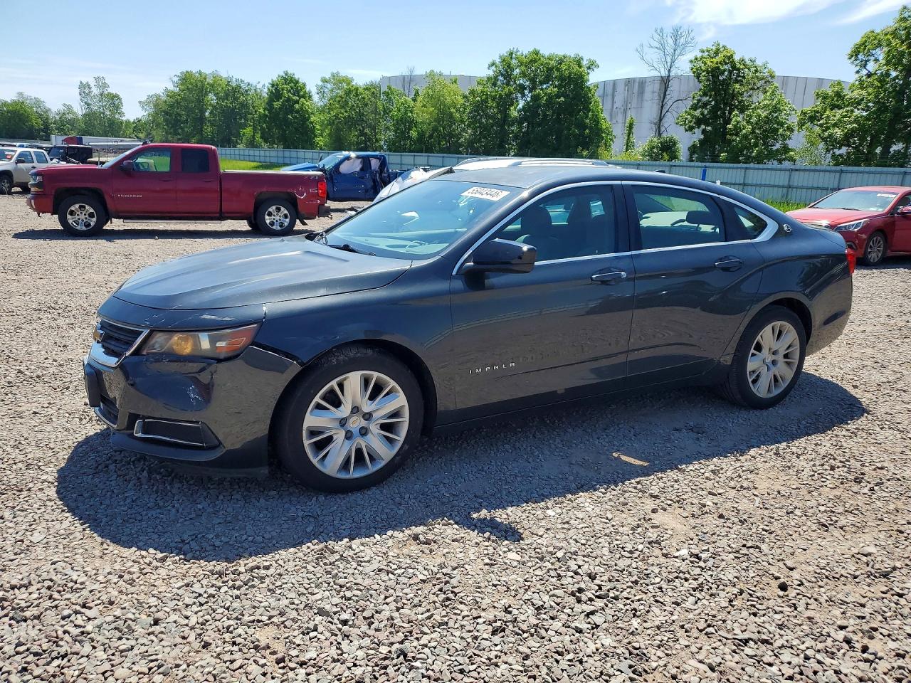 2014 Chevrolet Impala Ls Gray vin: 1G11Y5SL5EU109757