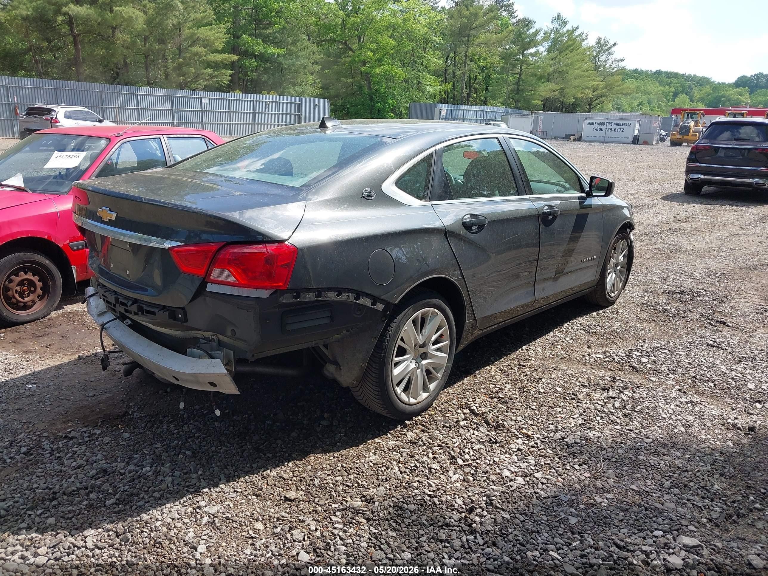 2014 Chevrolet Impala 1ls Black vin: 1G11Y5SL5EU112268