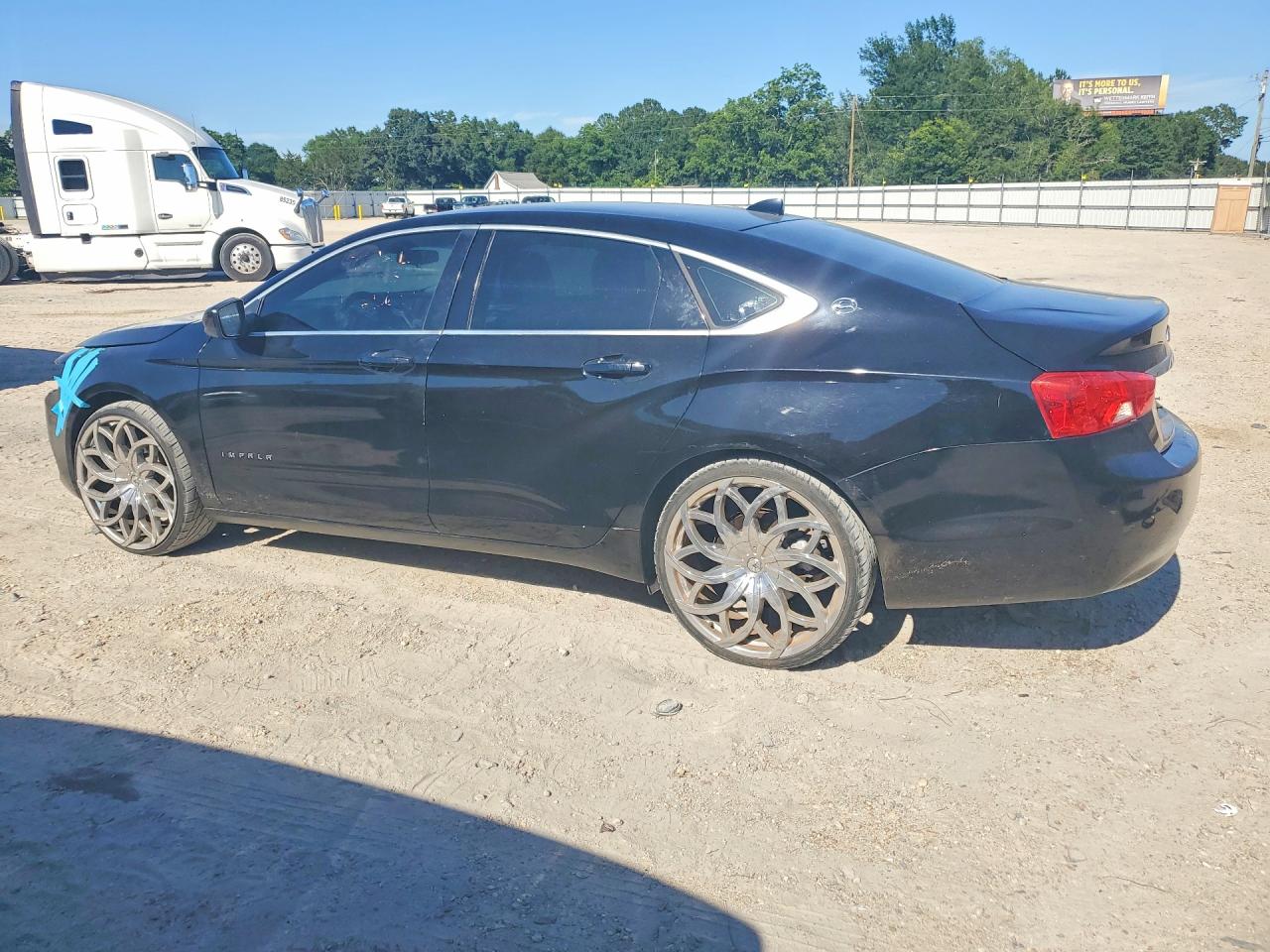 2014 Chevrolet Impala Ls Black vin: 1G11Y5SL6EU106981
