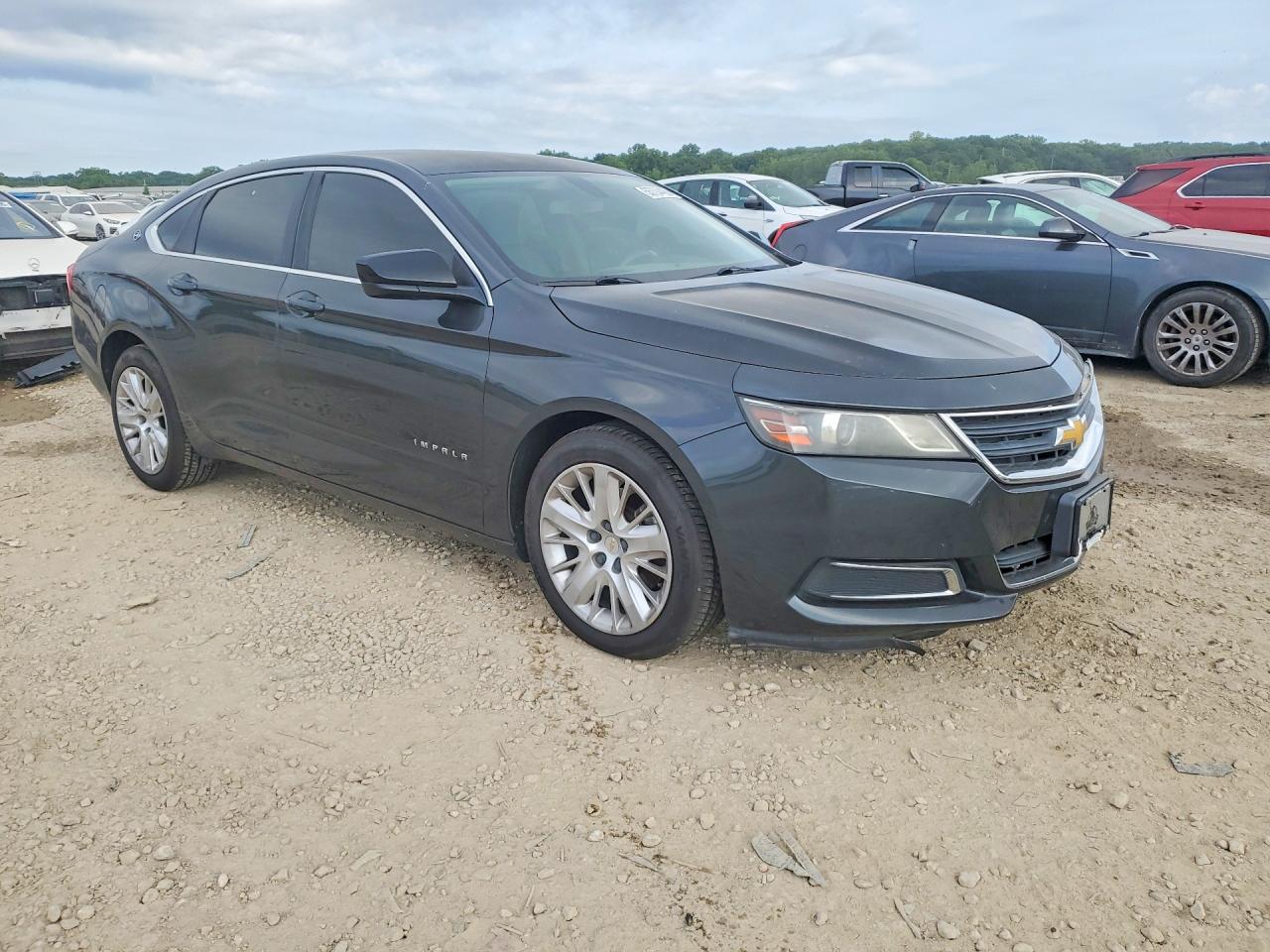 2014 Chevrolet Impala Ls Gray vin: 1G11Y5SL6EU135042