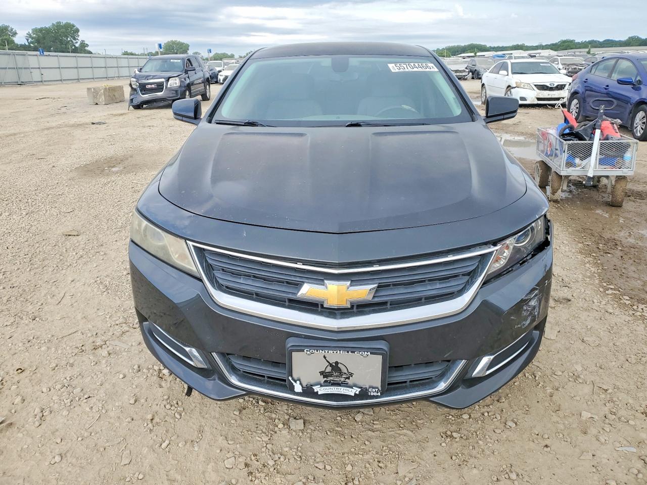 2014 Chevrolet Impala Ls Gray vin: 1G11Y5SL6EU135042