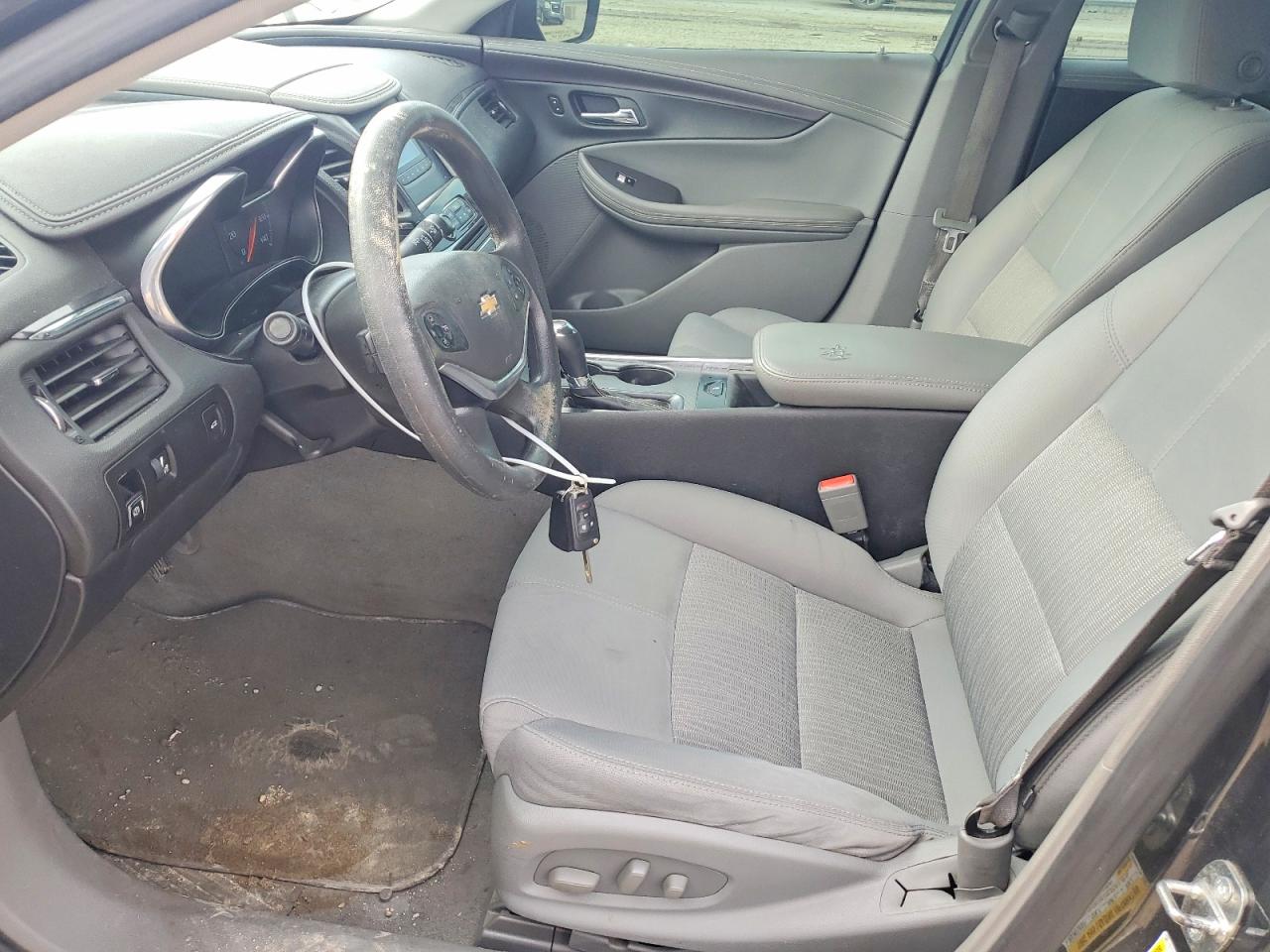 2014 Chevrolet Impala Ls Gray vin: 1G11Y5SL6EU135042
