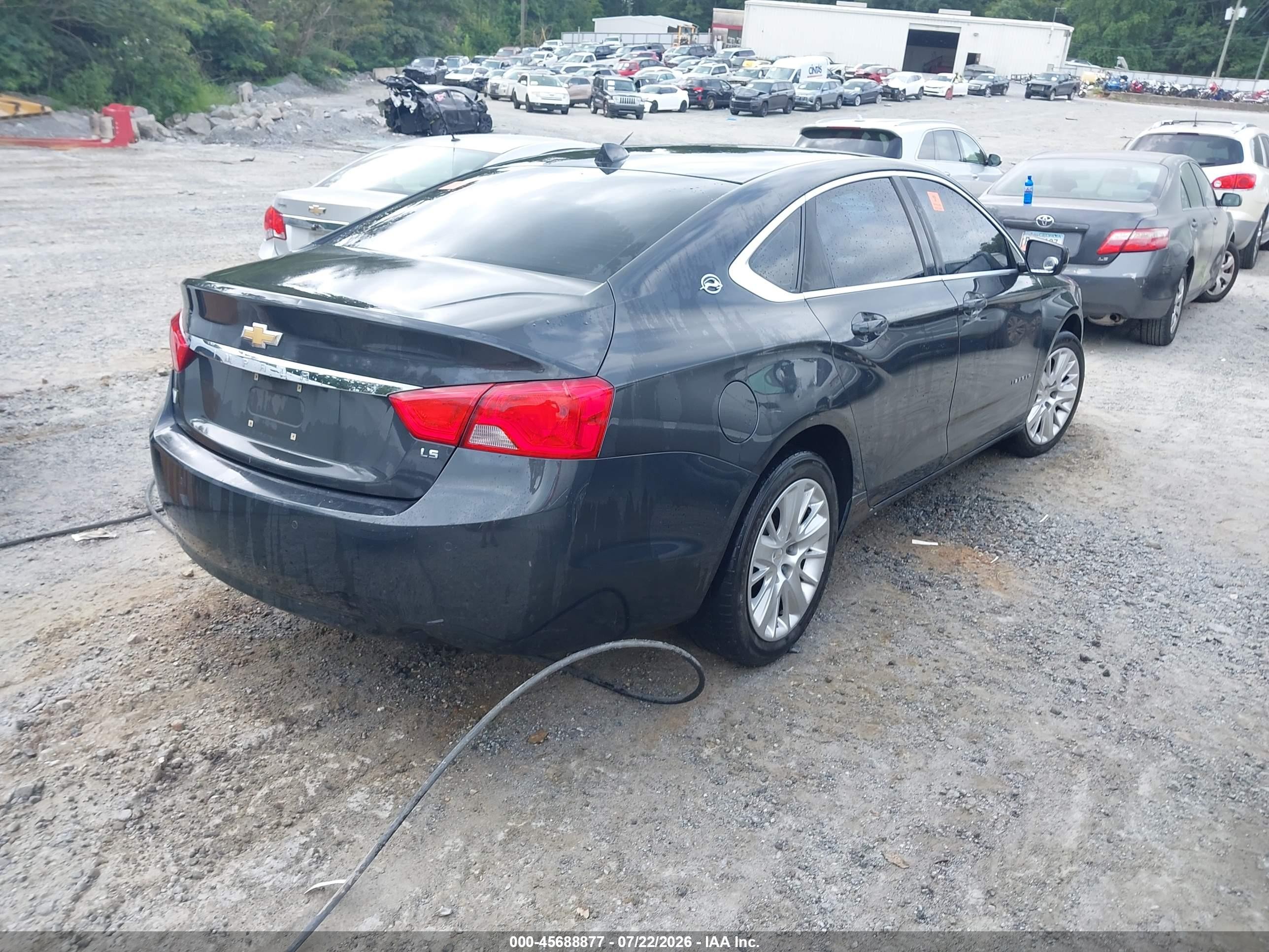 2014 Chevrolet Impala 1ls Gray vin: 1G11Y5SL6EU141679