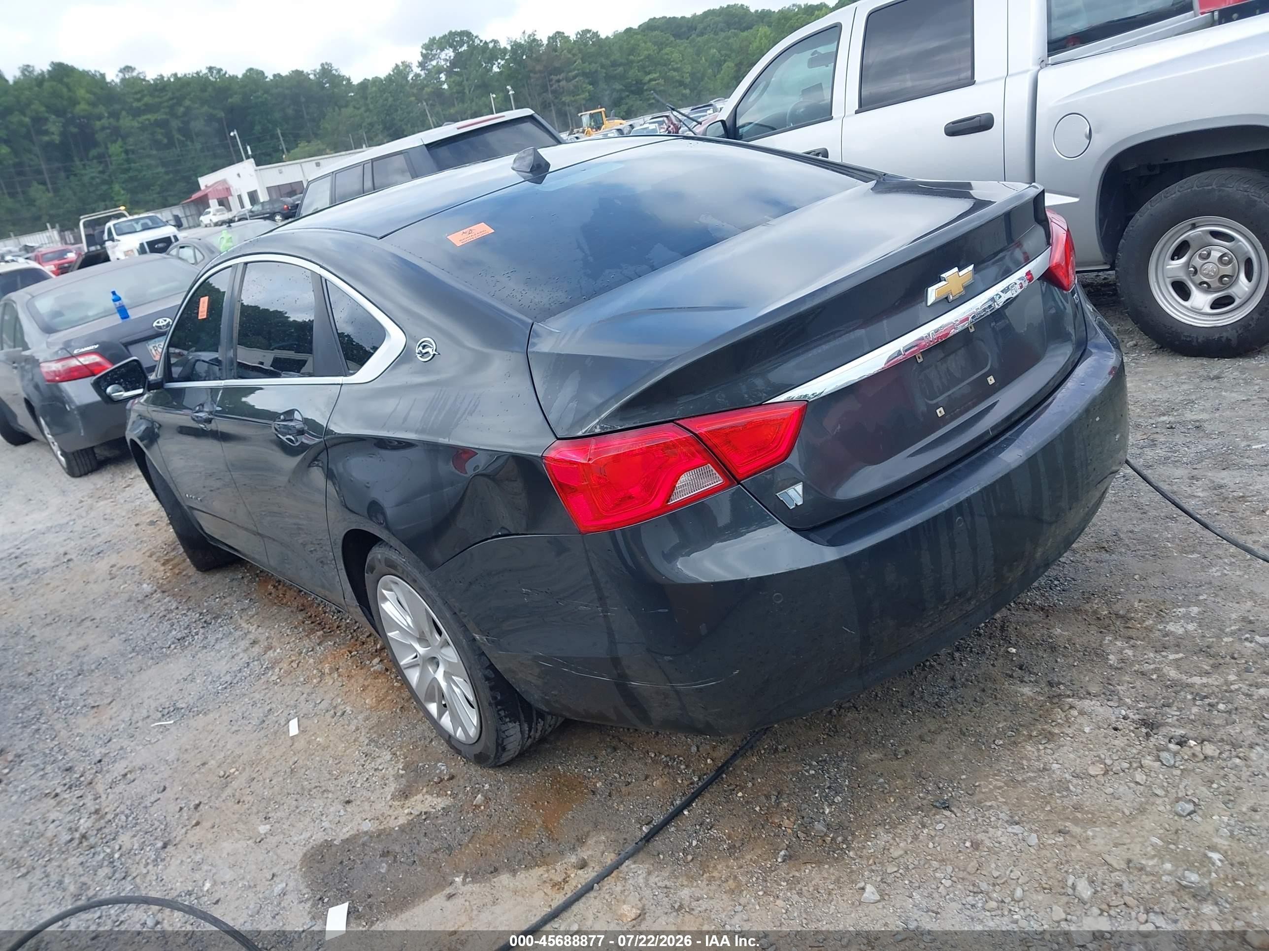 2014 Chevrolet Impala 1ls Gray vin: 1G11Y5SL6EU141679
