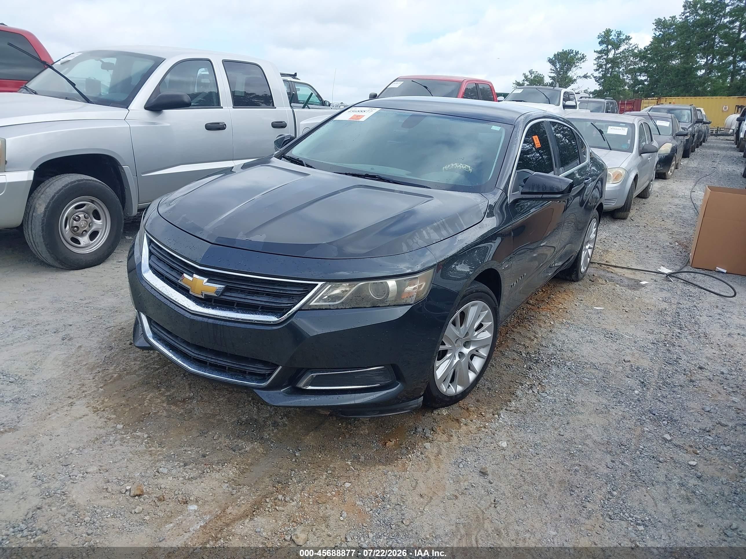 2014 Chevrolet Impala 1ls Gray vin: 1G11Y5SL6EU141679
