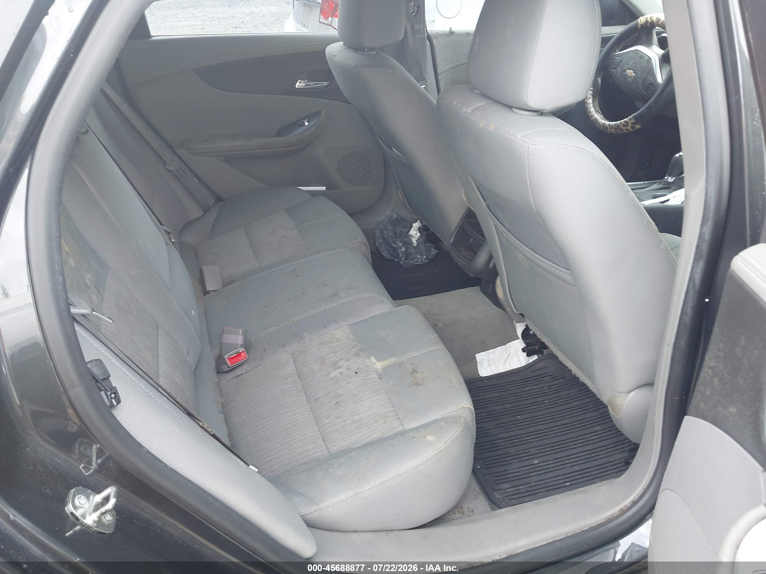 2014 Chevrolet Impala 1ls Gray vin: 1G11Y5SL6EU141679