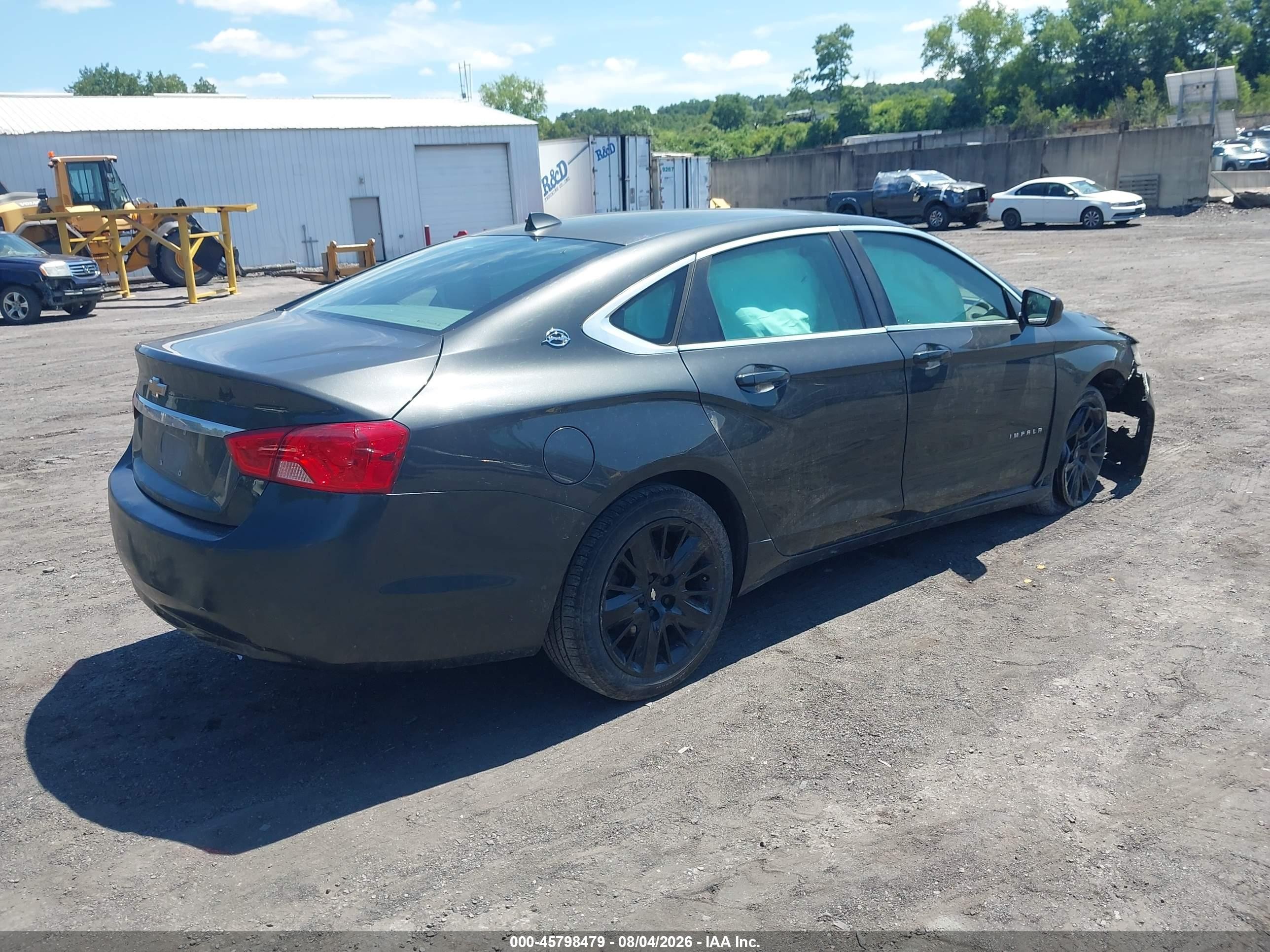 2014 Chevrolet Impala 1ls Gray vin: 1G11Y5SL7EU121067