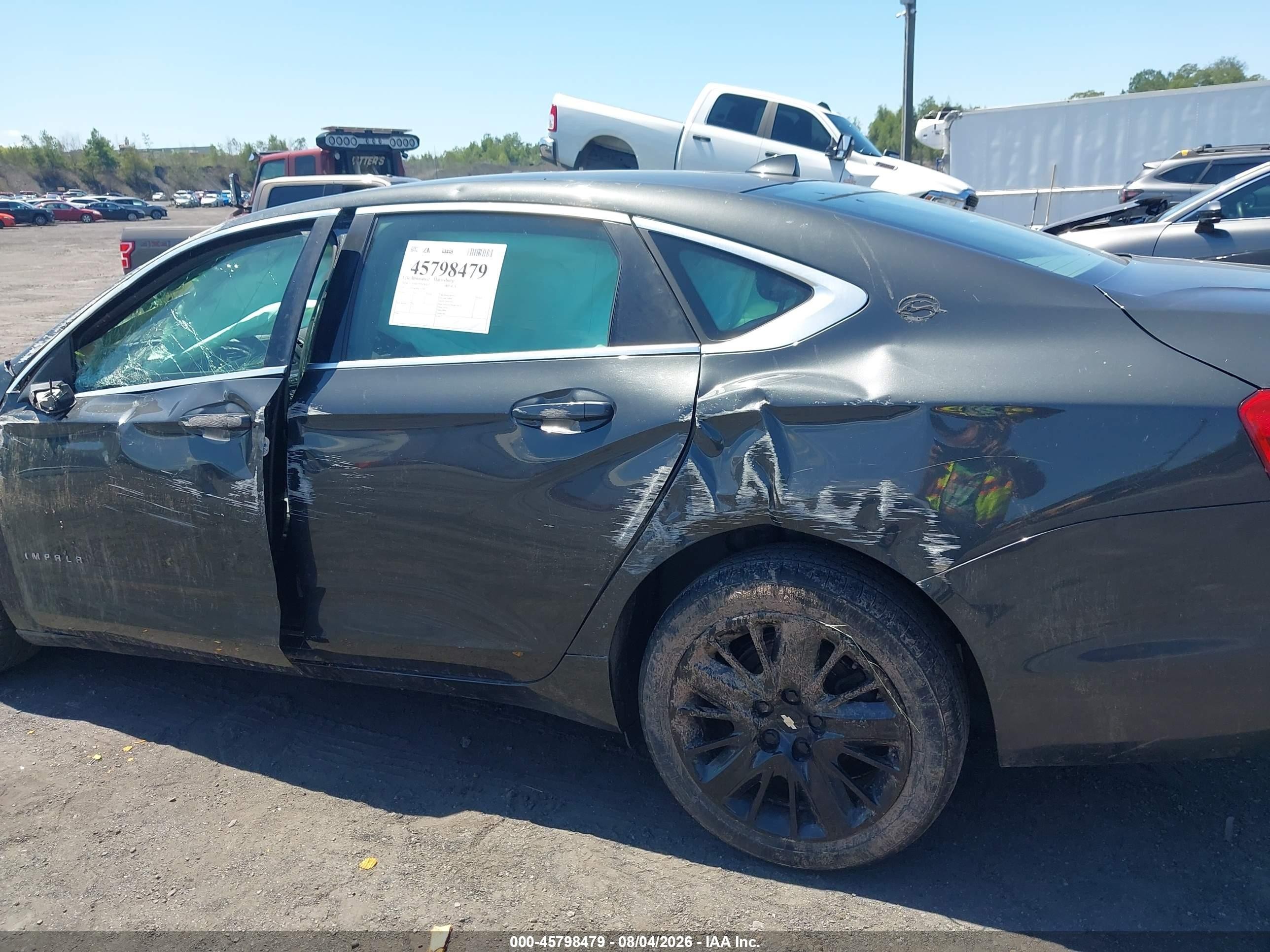 2014 Chevrolet Impala 1ls Gray vin: 1G11Y5SL7EU121067