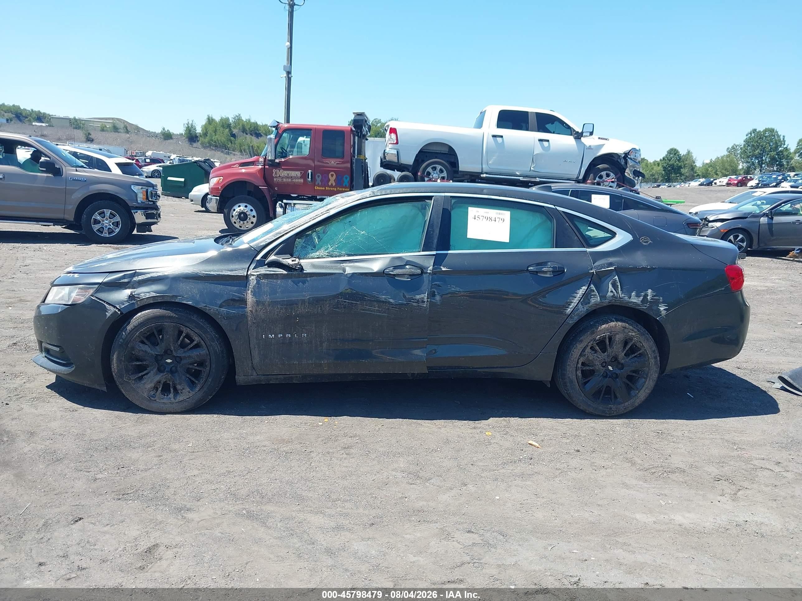 2014 Chevrolet Impala 1ls Gray vin: 1G11Y5SL7EU121067