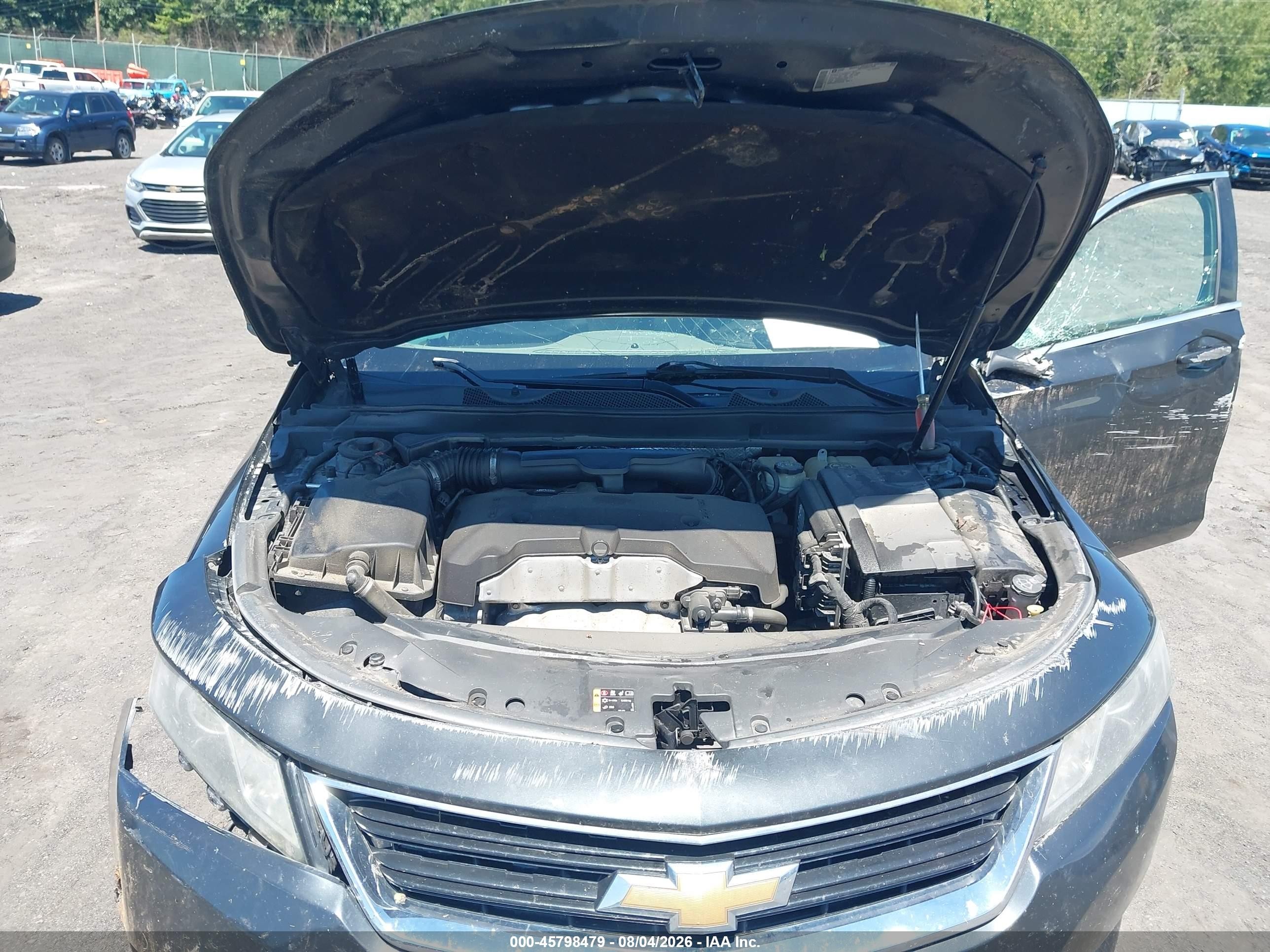 2014 Chevrolet Impala 1ls Gray vin: 1G11Y5SL7EU121067