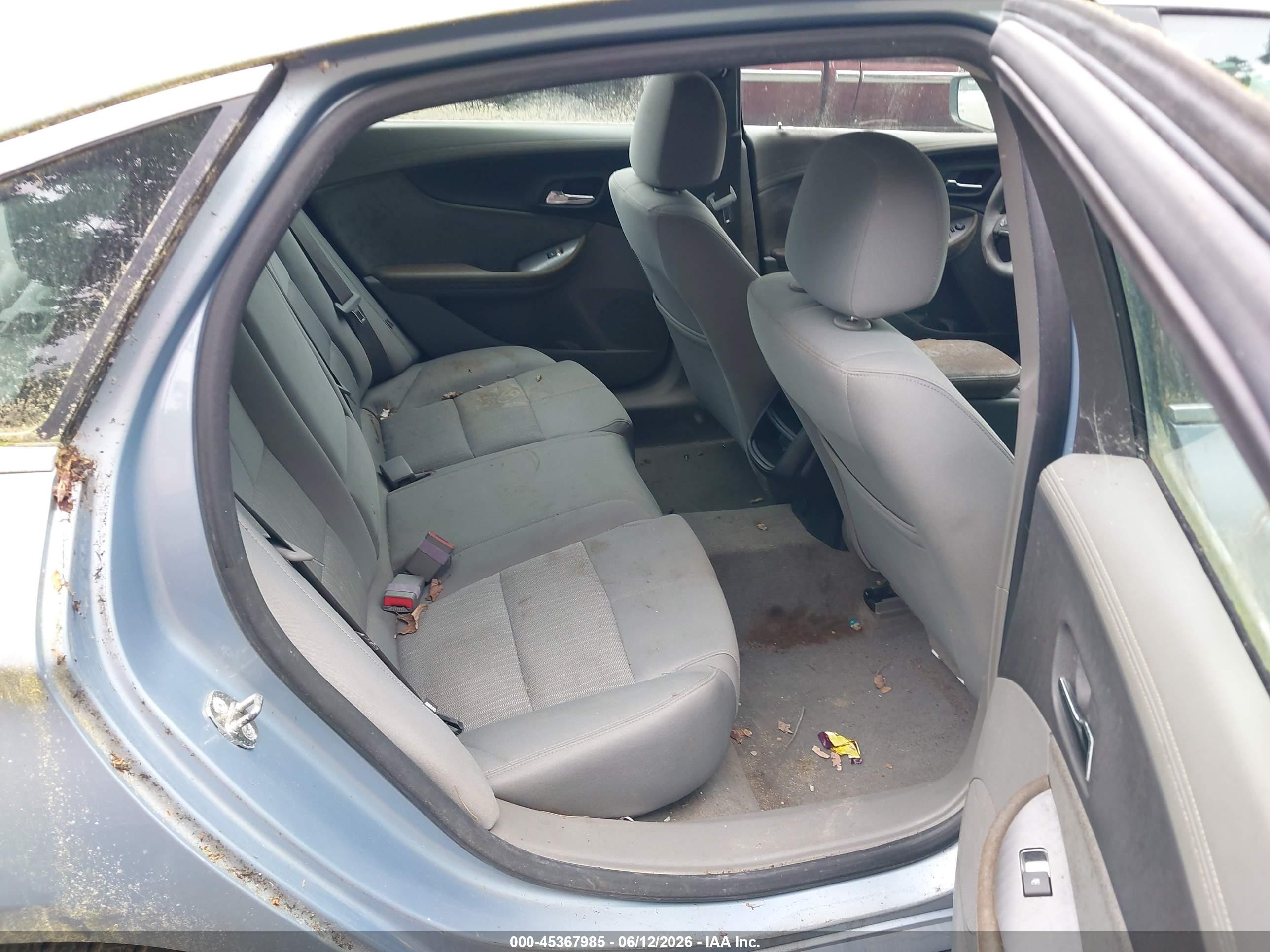 2014 Chevrolet Impala 1ls Turquoise vin: 1G11Y5SL8EU103337