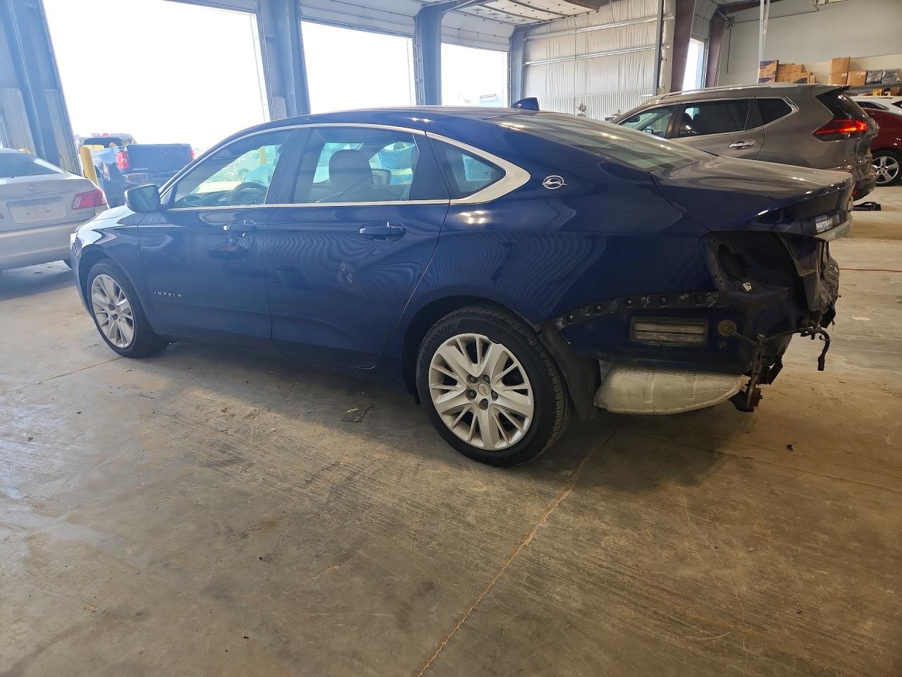 2014 Chevrolet Impala Ls Синий vin: 1G11Y5SL8EU117268