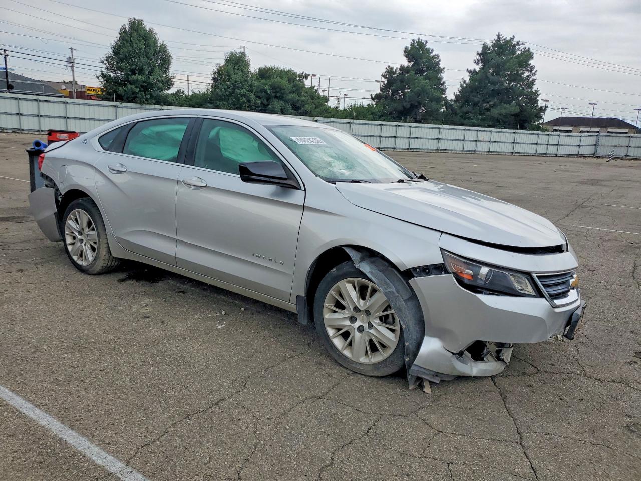 2014 Chevrolet Impala Ls Silver vin: 1G11Y5SL9EU104500
