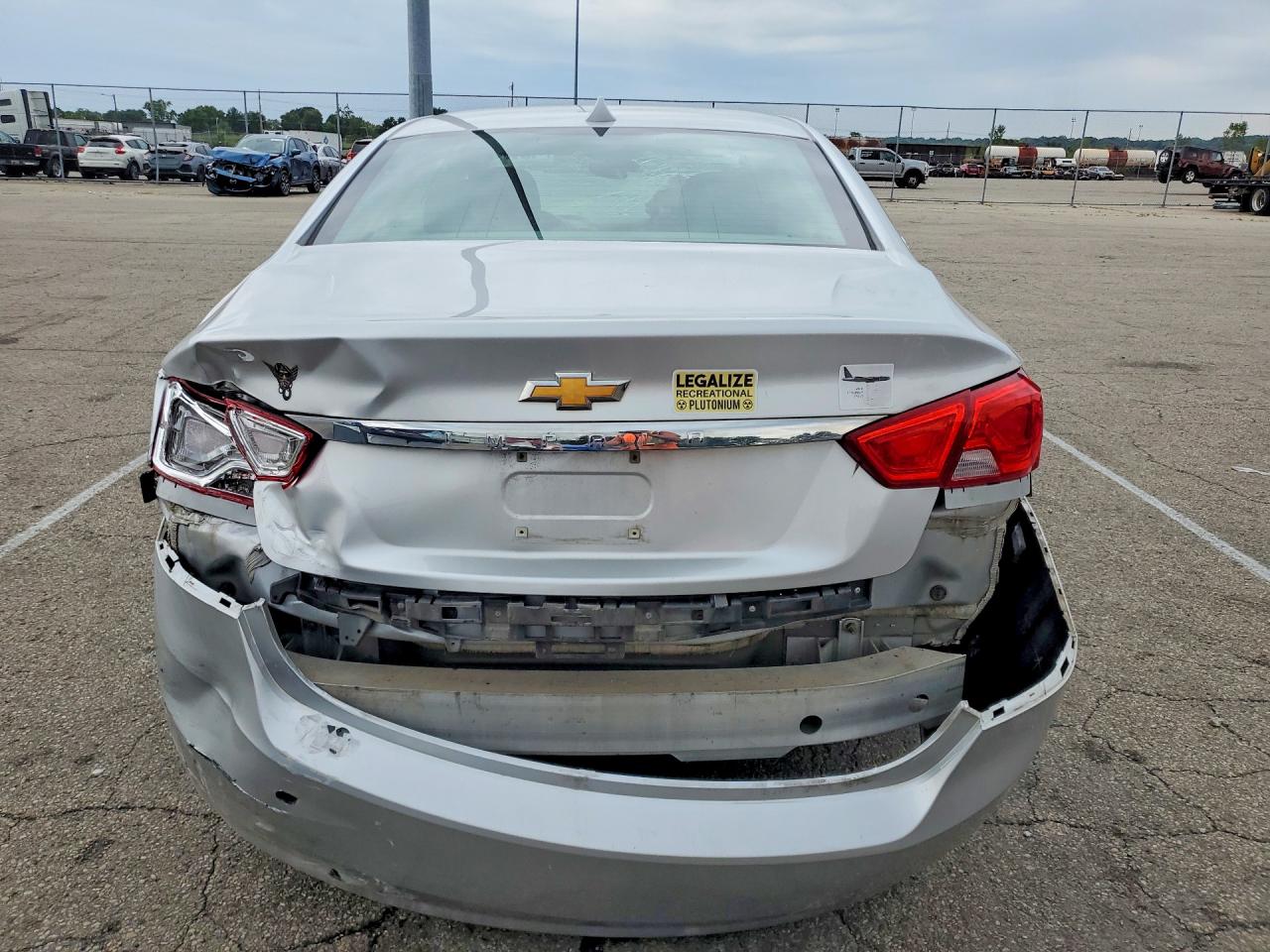 2014 Chevrolet Impala Ls Silver vin: 1G11Y5SL9EU104500