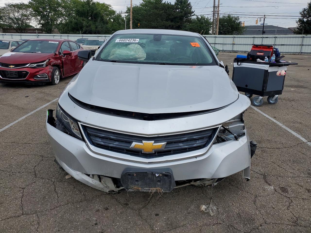 2014 Chevrolet Impala Ls Silver vin: 1G11Y5SL9EU104500