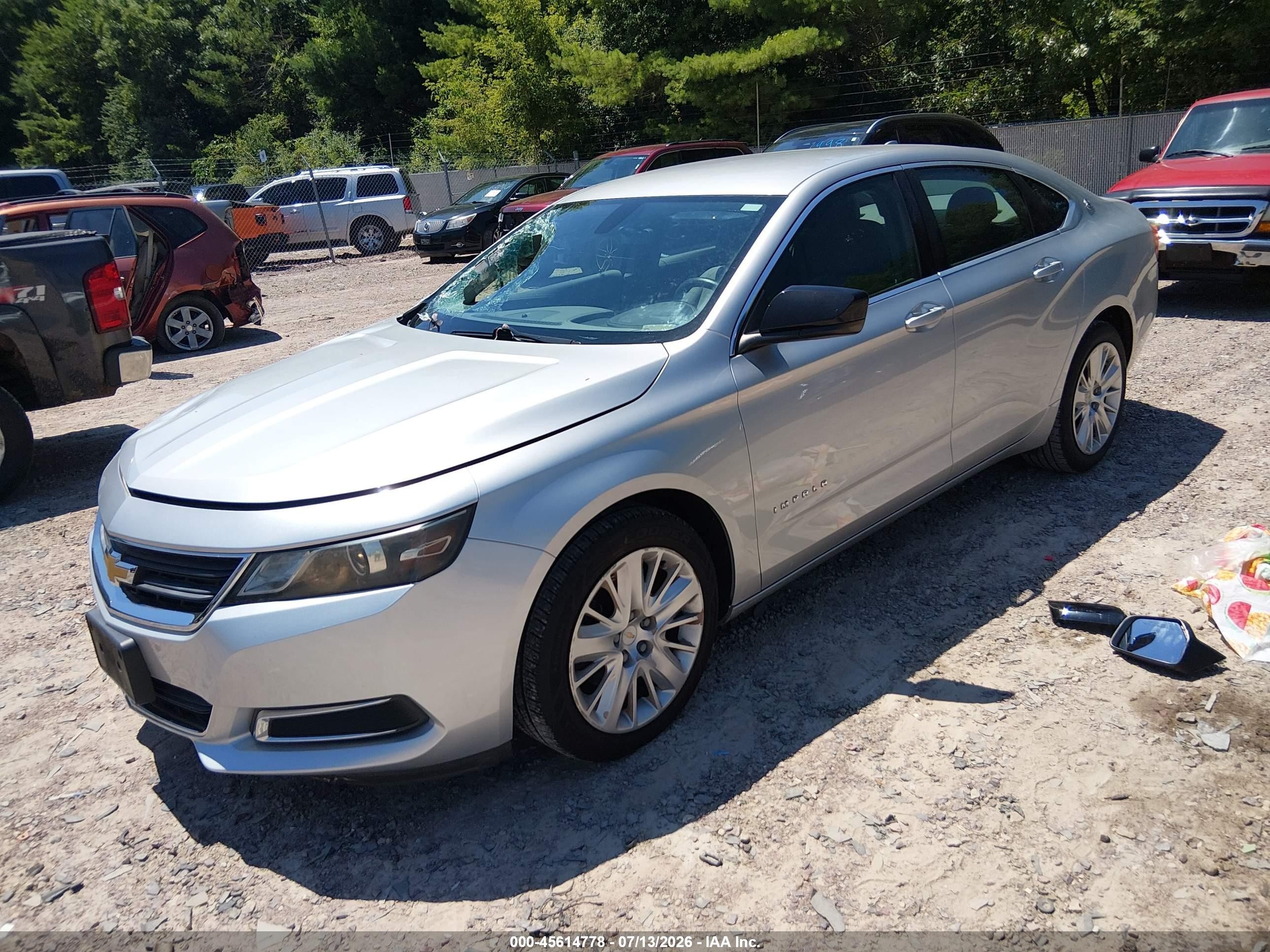 2014 Chevrolet Impala 1ls Silver vin: 1G11Y5SL9EU166902