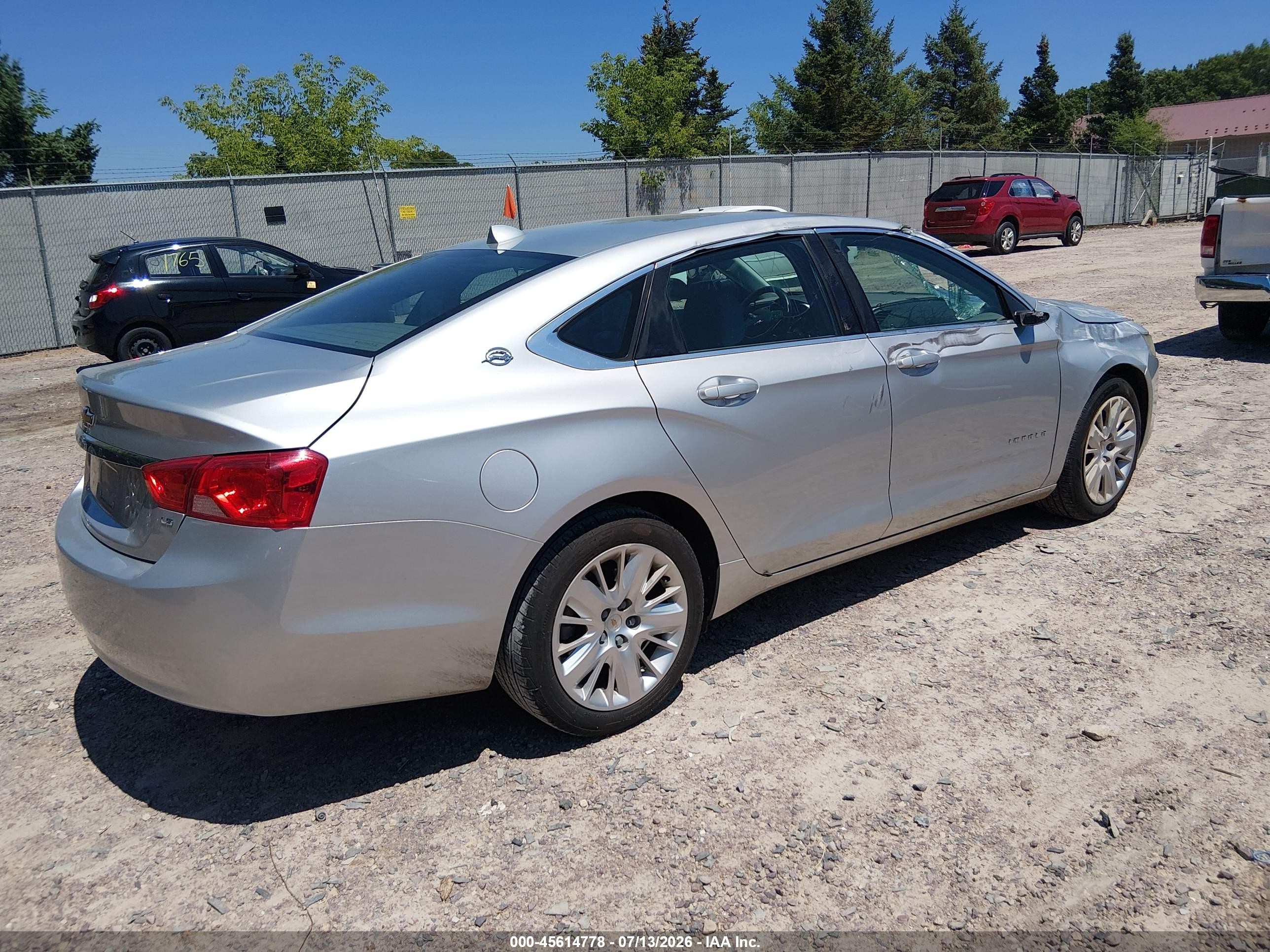 2014 Chevrolet Impala 1ls Silver vin: 1G11Y5SL9EU166902