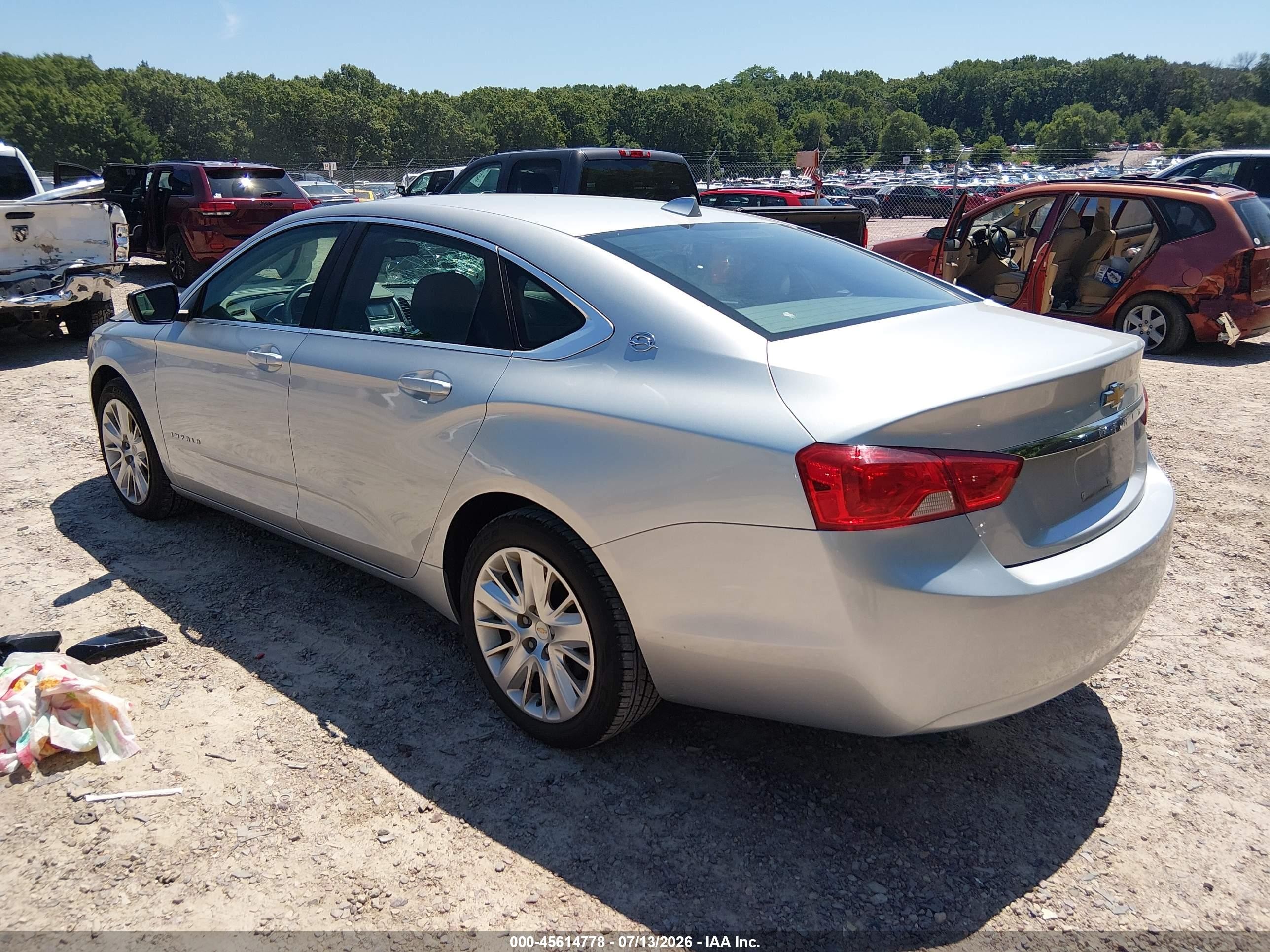2014 Chevrolet Impala 1ls Silver vin: 1G11Y5SL9EU166902