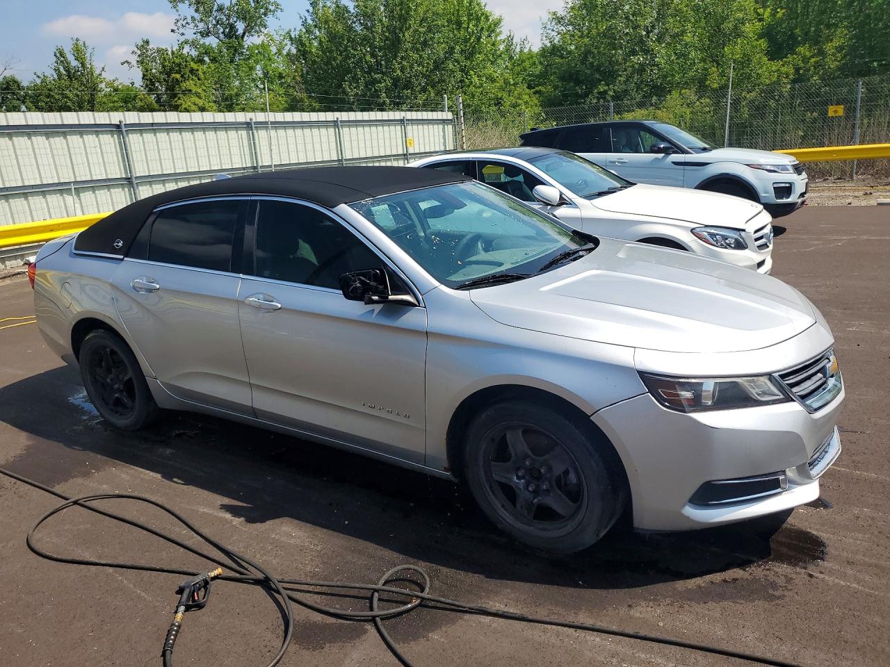 2014 Chevrolet Impala Ls Silver vin: 1G11Y5SLXEU119085