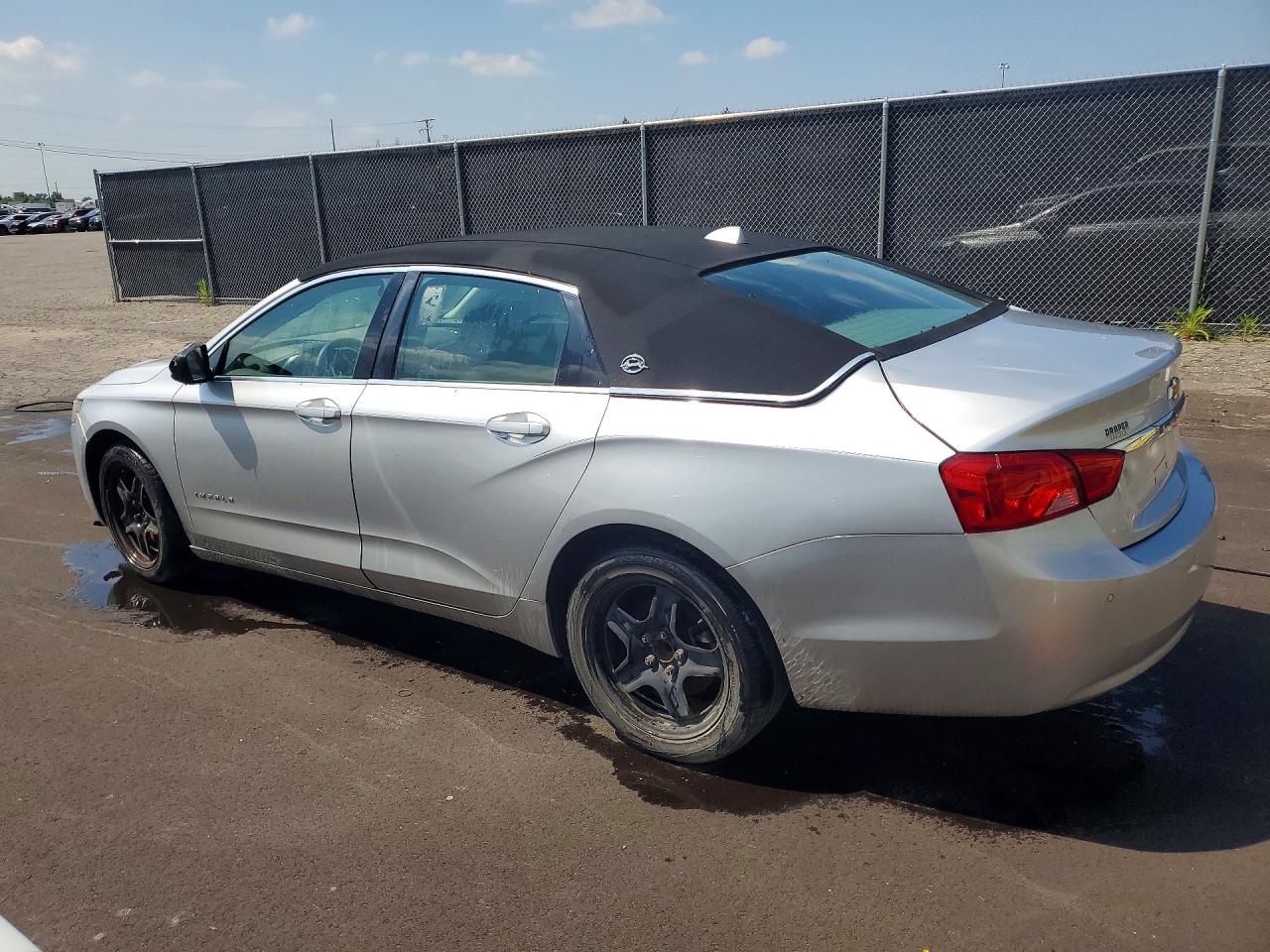 2014 Chevrolet Impala Ls Silver vin: 1G11Y5SLXEU119085