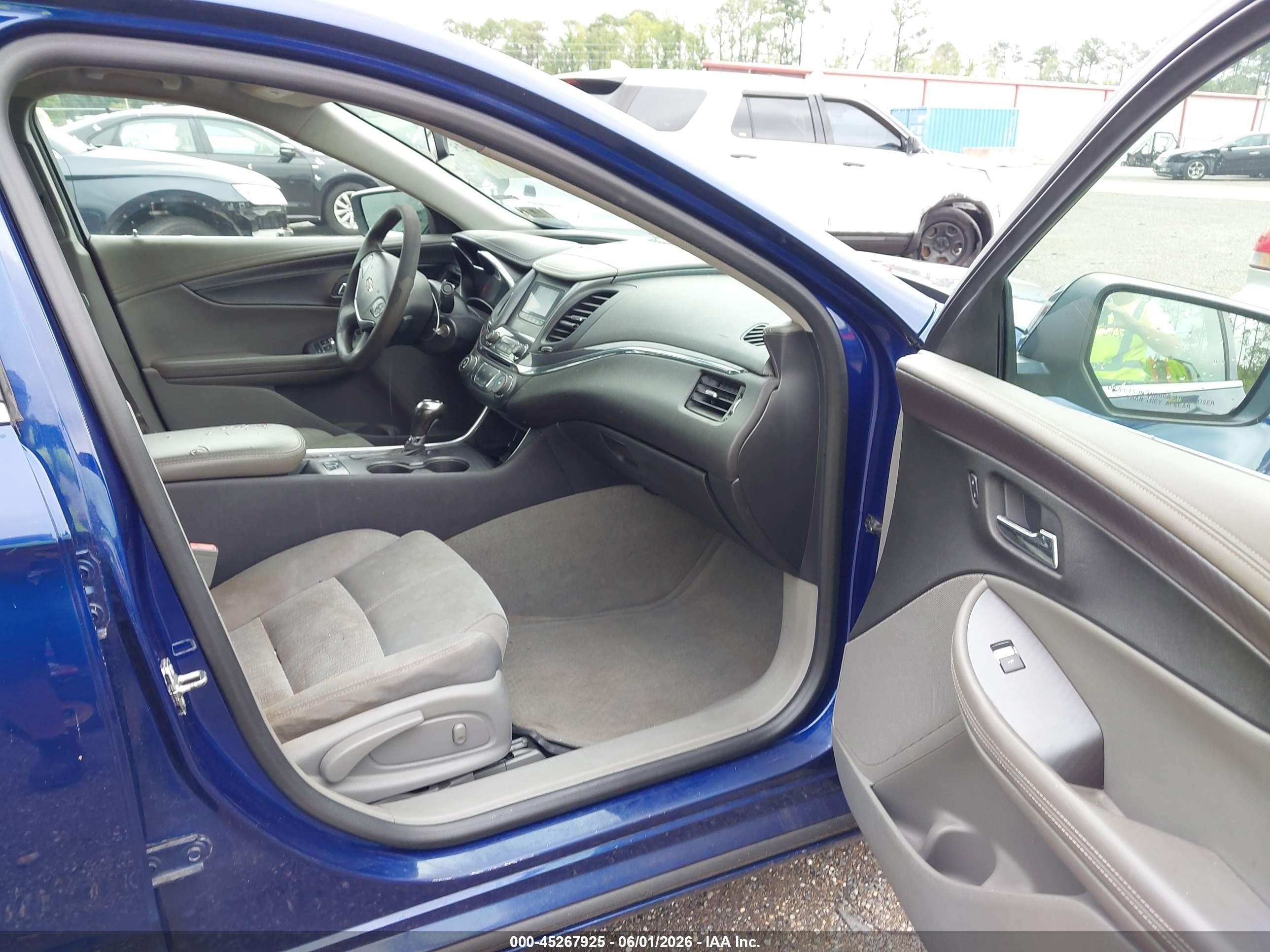 2014 Chevrolet Impala 1ls Blue vin: 1G11Y5SLXEU142656