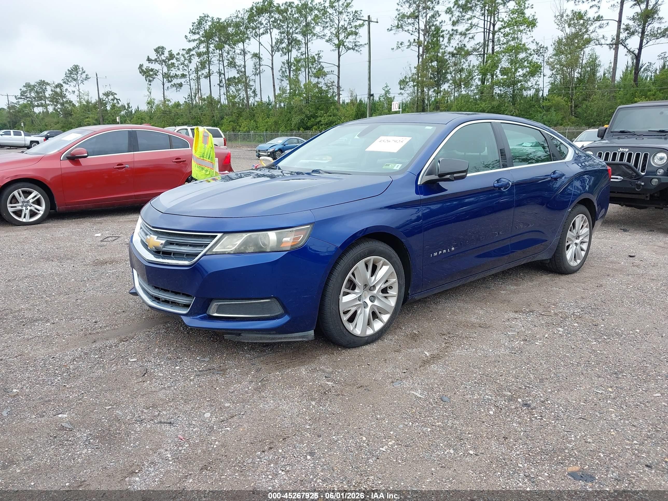2014 Chevrolet Impala 1ls Blue vin: 1G11Y5SLXEU142656