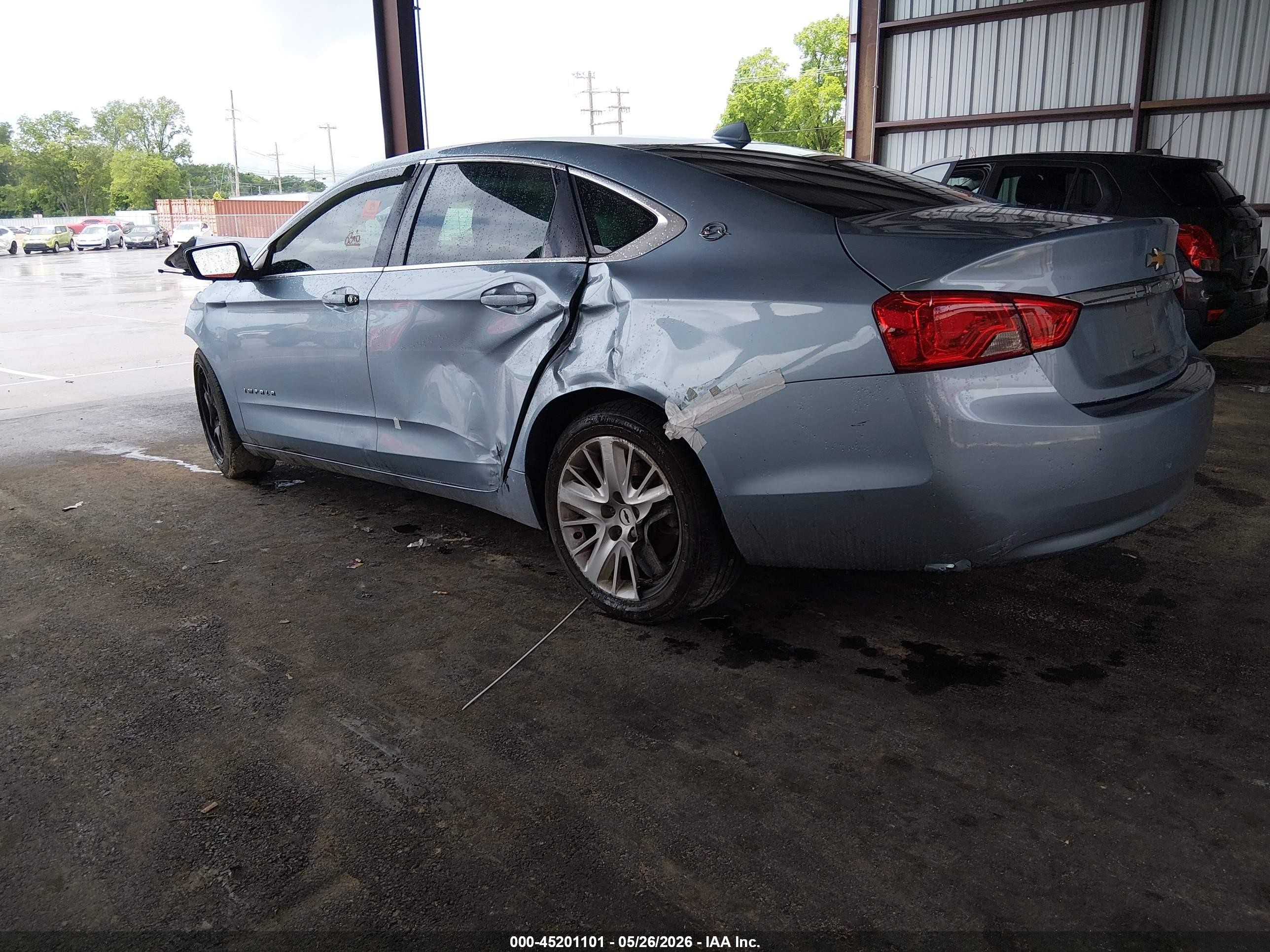 2014 Chevrolet Impala 1ls Light Blue vin: 1G11Y5SLXEU148375