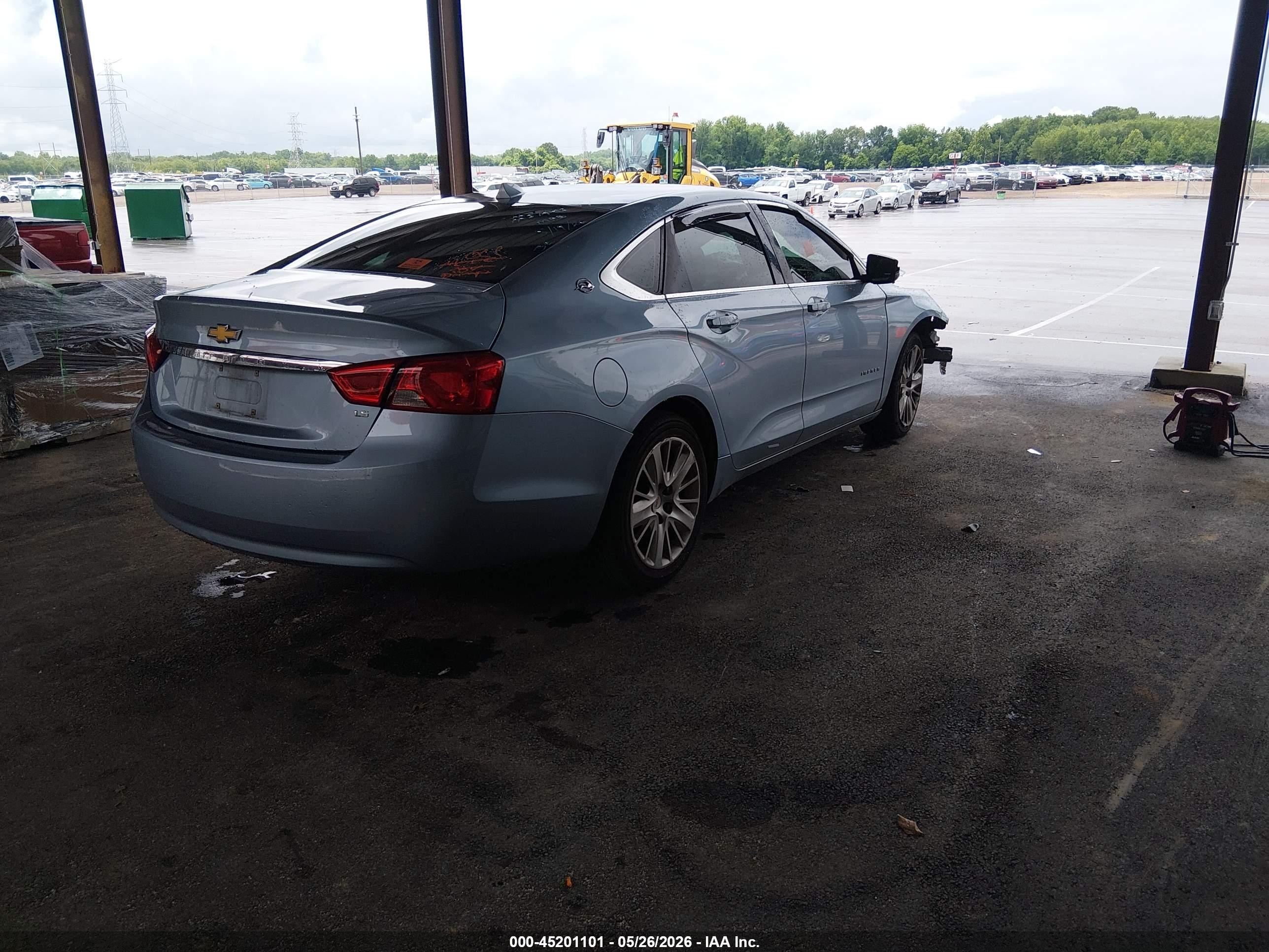 2014 Chevrolet Impala 1ls Light Blue vin: 1G11Y5SLXEU148375