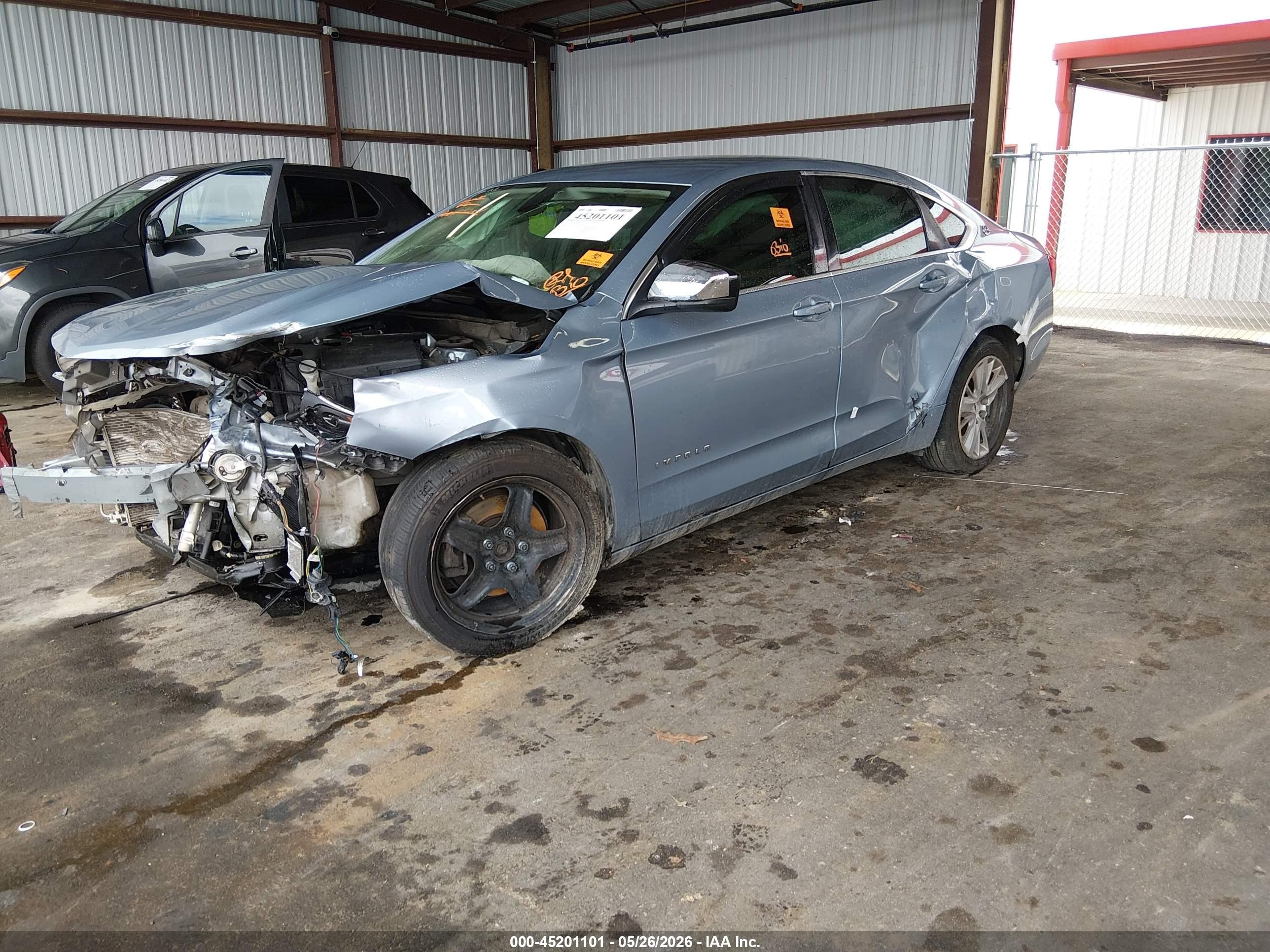 2014 Chevrolet Impala 1ls Light Blue vin: 1G11Y5SLXEU148375