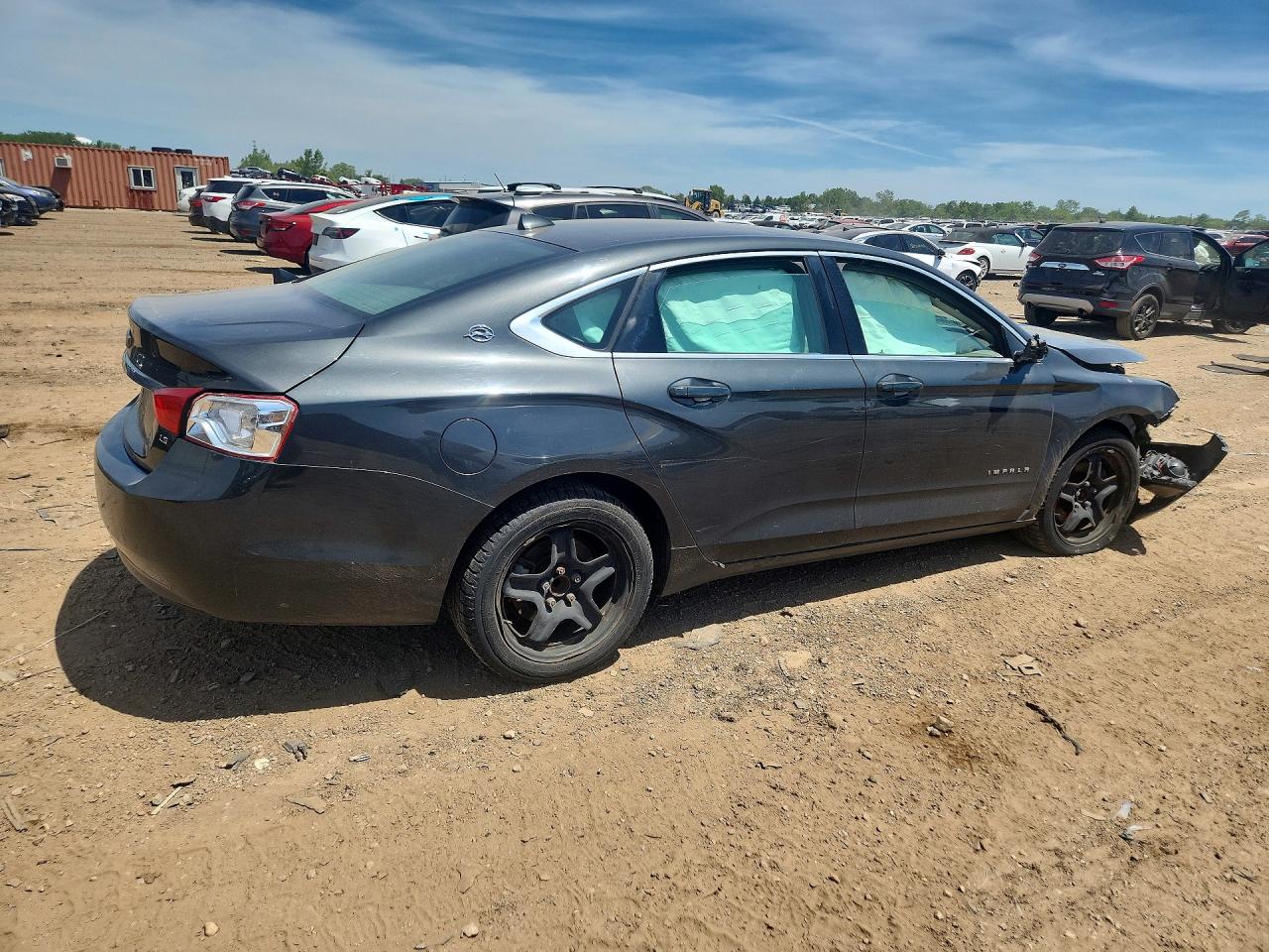 2014 Chevrolet Impala Ls Gray vin: 1G11Y5SLXEU167542