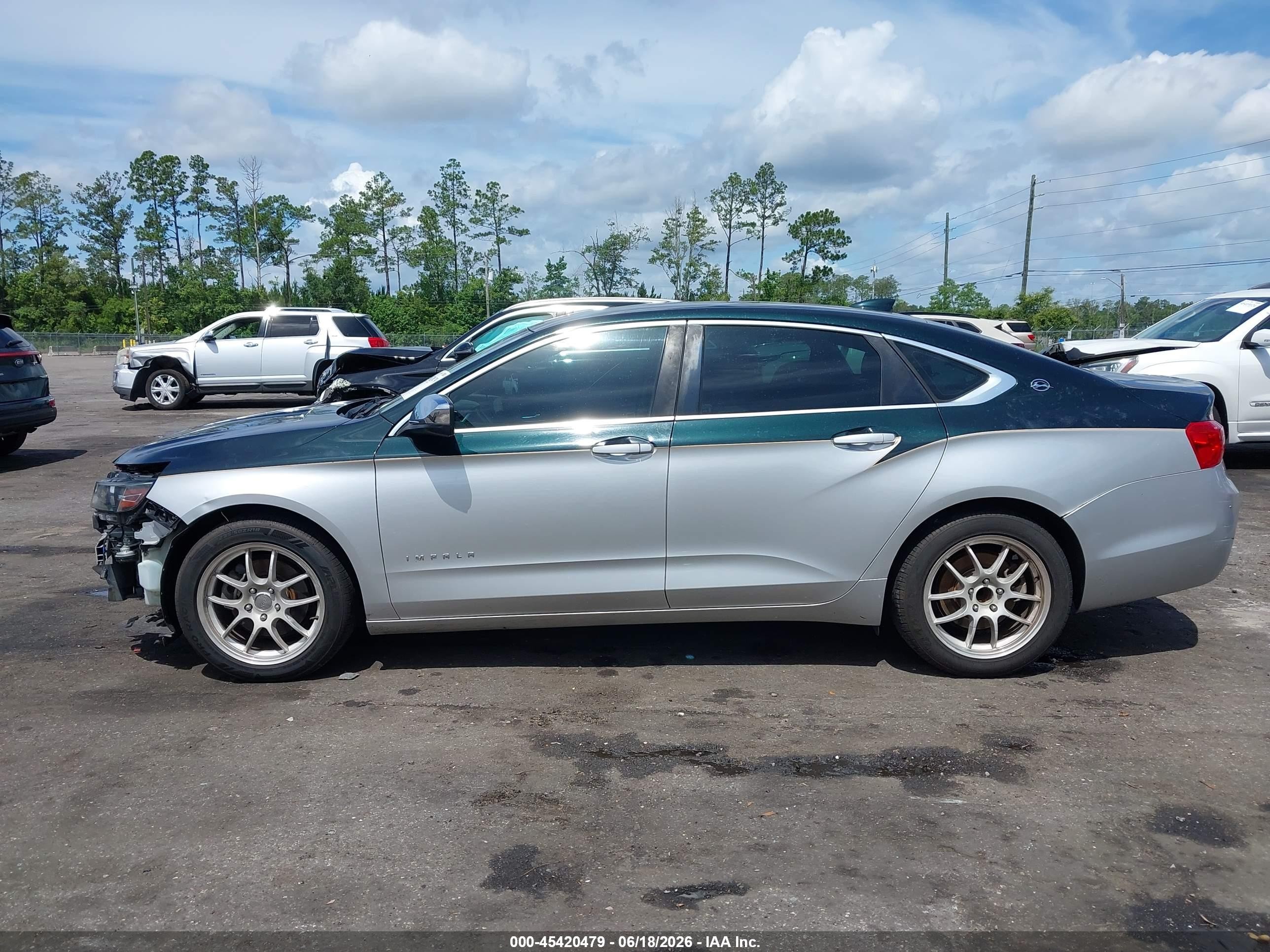 2015 Chevrolet Impala Ls Silver vin: 1G11Z5SL1FU127106