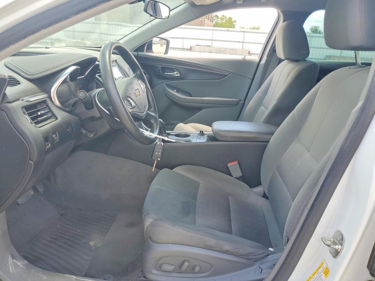 2015 Chevrolet Impala Ls White vin: 1G11Z5SL4FU114673