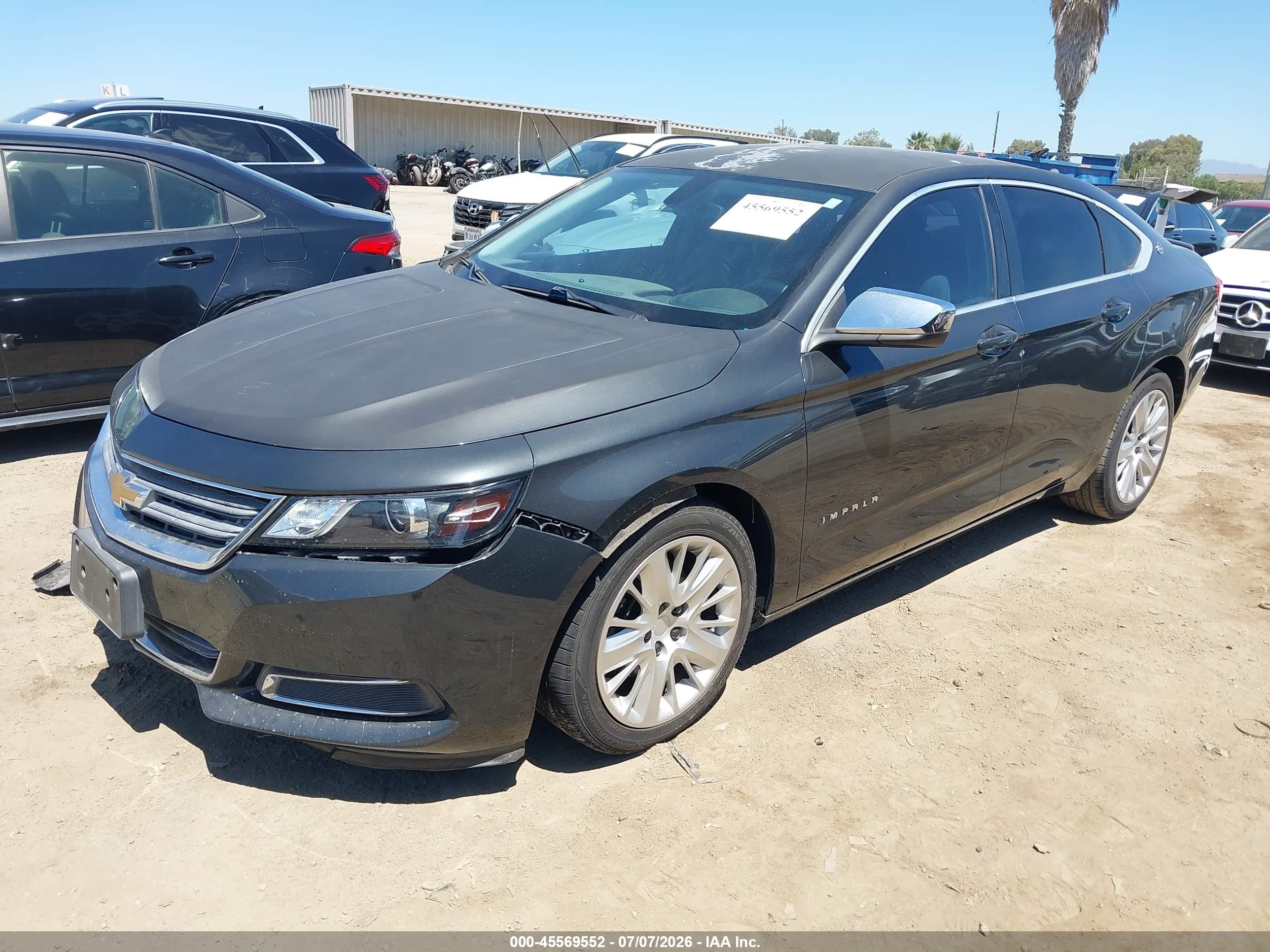 2015 Chevrolet Impala Ls Gray vin: 1G11Z5SL5FU127920