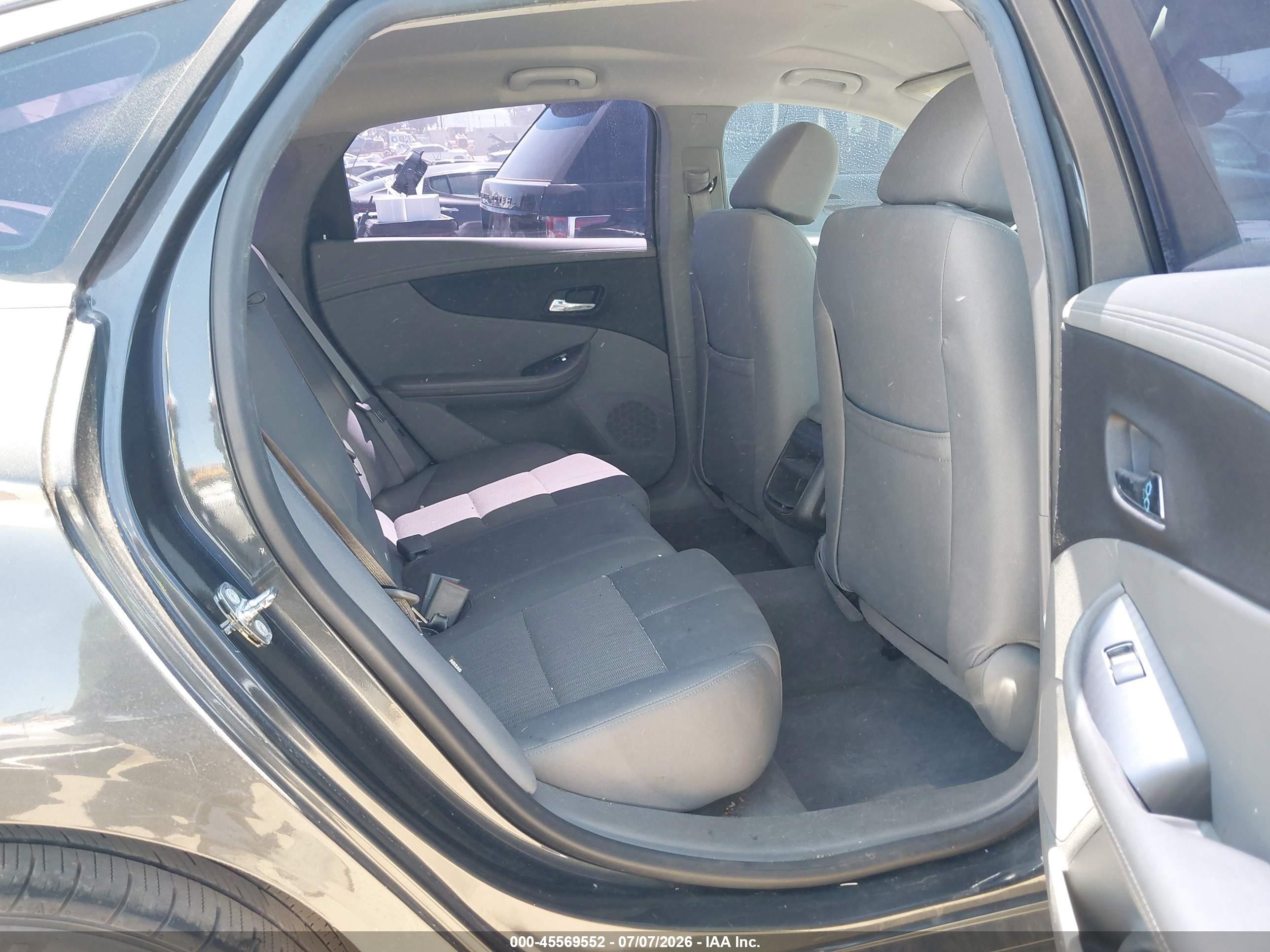 2015 Chevrolet Impala Ls Gray vin: 1G11Z5SL5FU127920