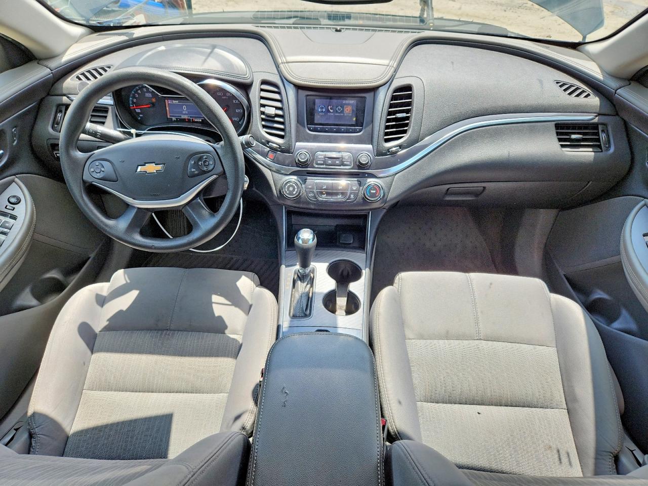 2015 Chevrolet Impala Ls Gray vin: 1G11Z5SL5FU145432