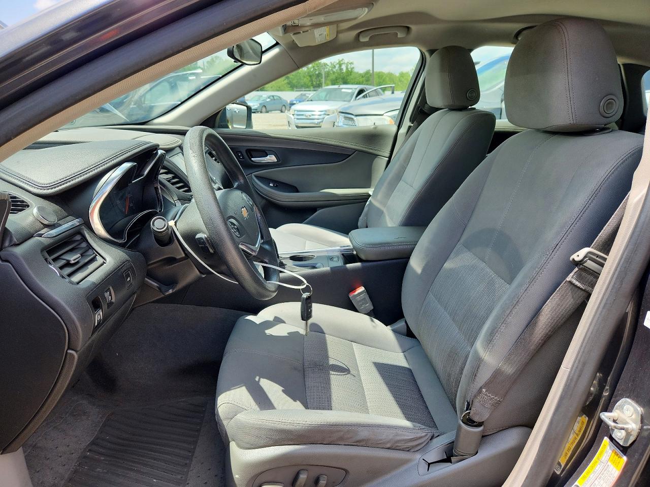 2015 Chevrolet Impala Ls Gray vin: 1G11Z5SL5FU145432