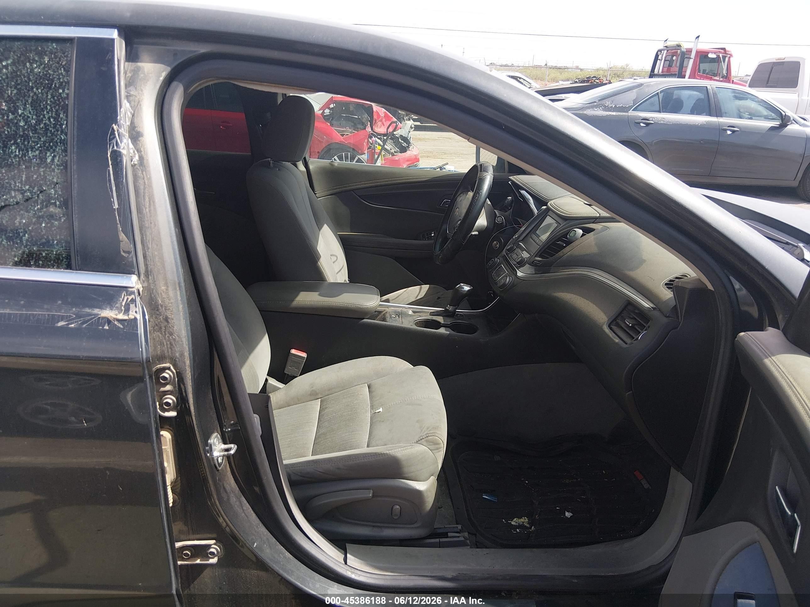 2015 Chevrolet Impala Ls Черный vin: 1G11Z5SL6FU111550