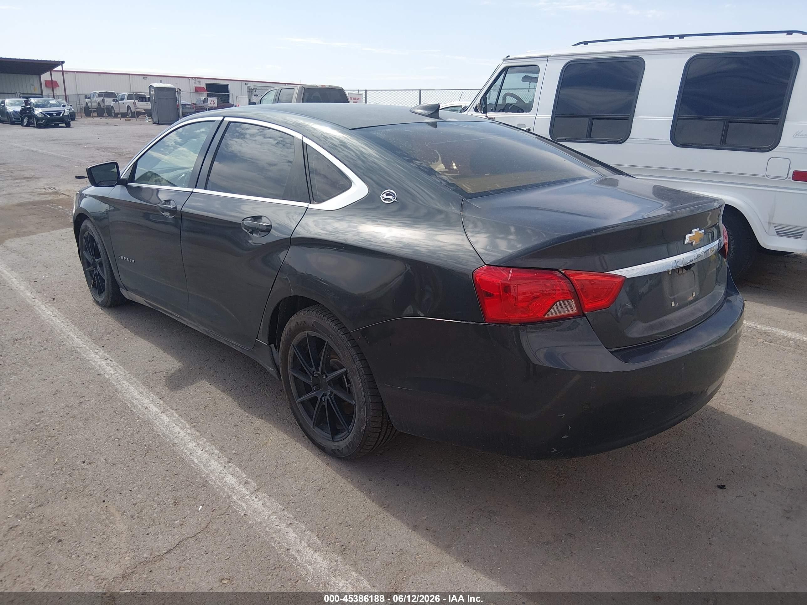 2015 Chevrolet Impala Ls Черный vin: 1G11Z5SL6FU111550
