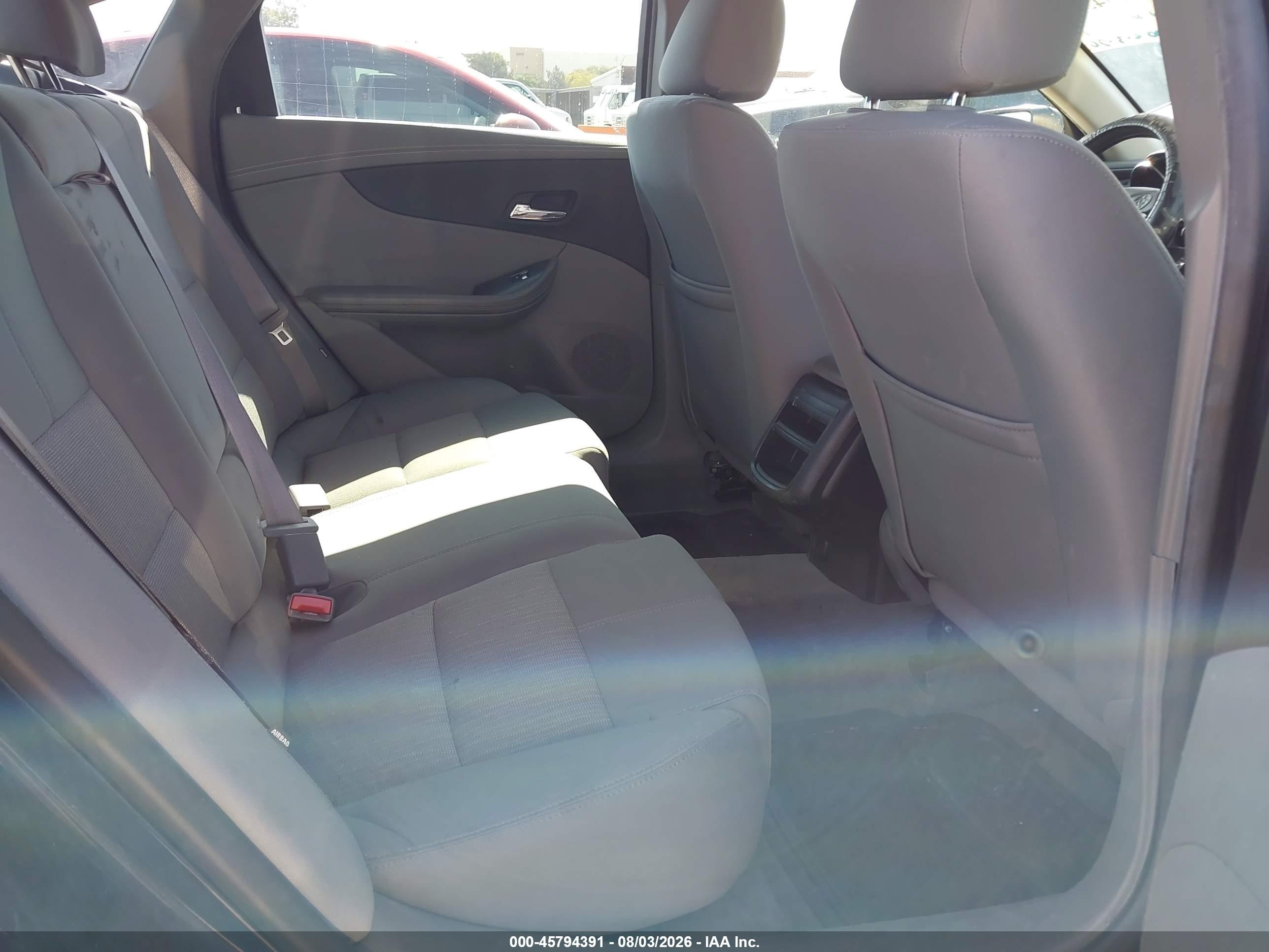 2015 Chevrolet Impala Ls Blue vin: 1G11Z5SL6FU130597