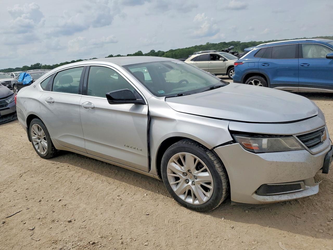 2015 Chevrolet Impala Ls Silver vin: 1G11Z5SL7FU109208