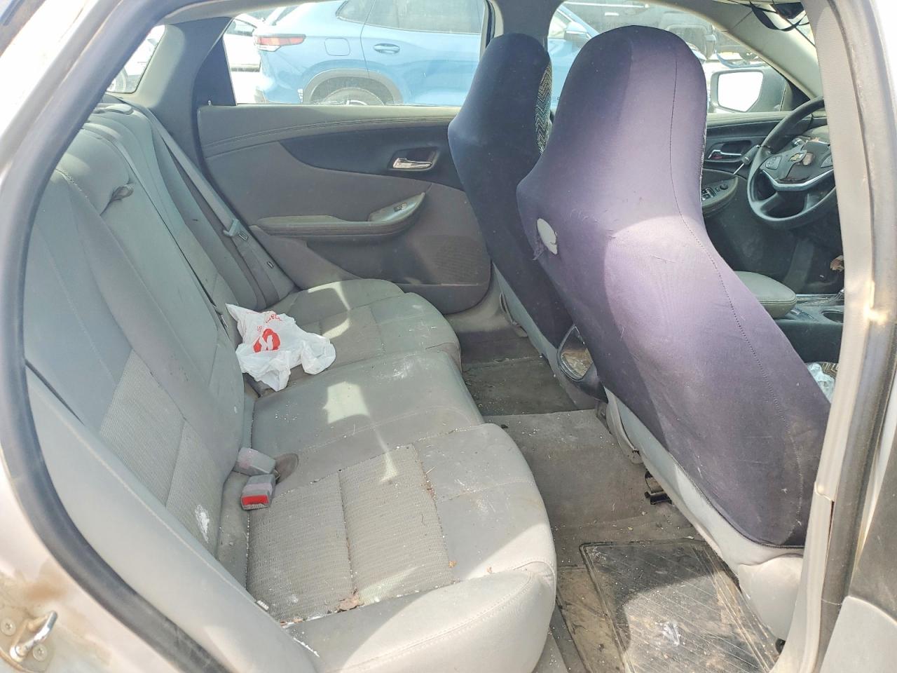 2015 Chevrolet Impala Ls Silver vin: 1G11Z5SL7FU109208