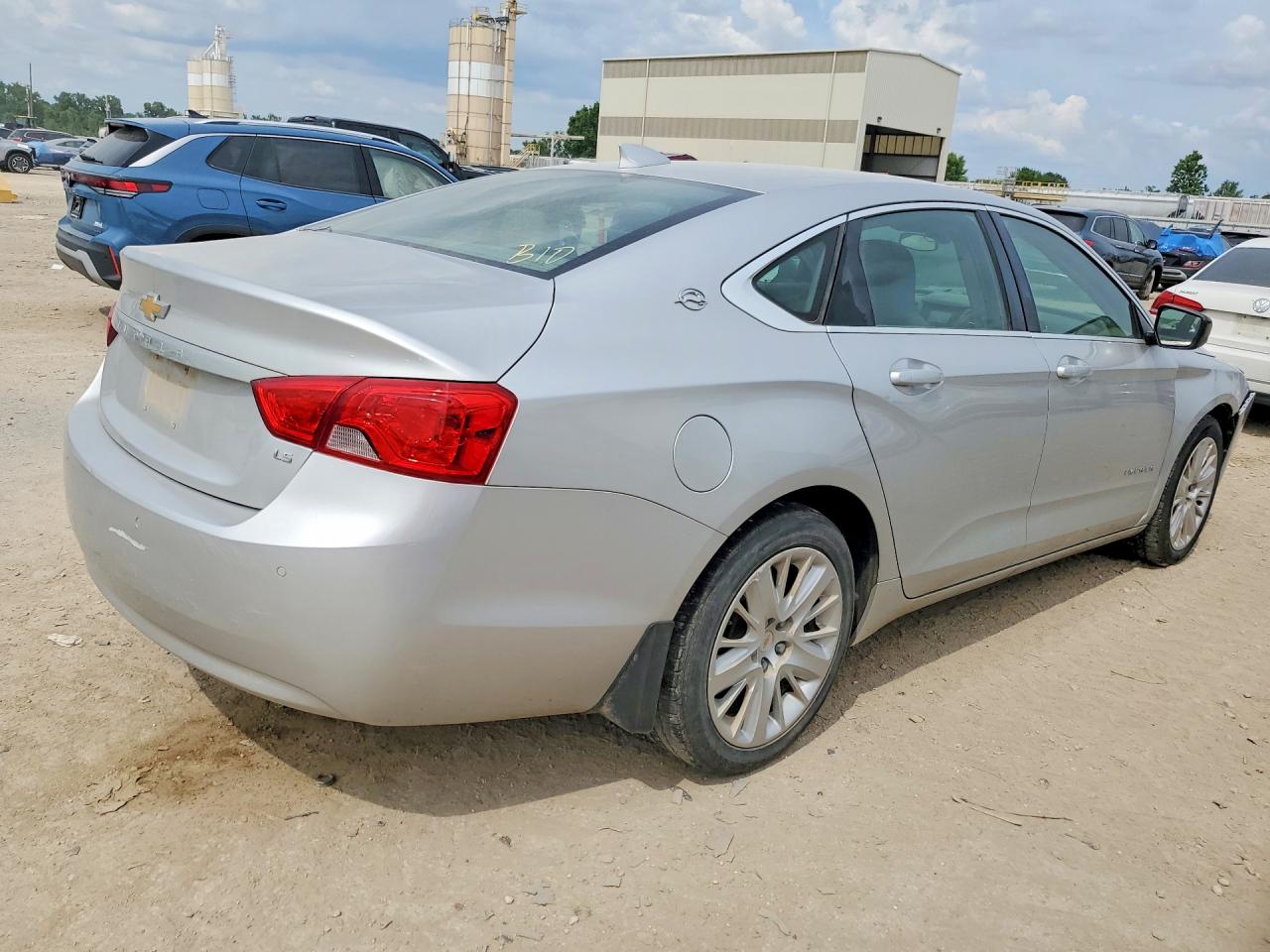 2015 Chevrolet Impala Ls Silver vin: 1G11Z5SL7FU109208
