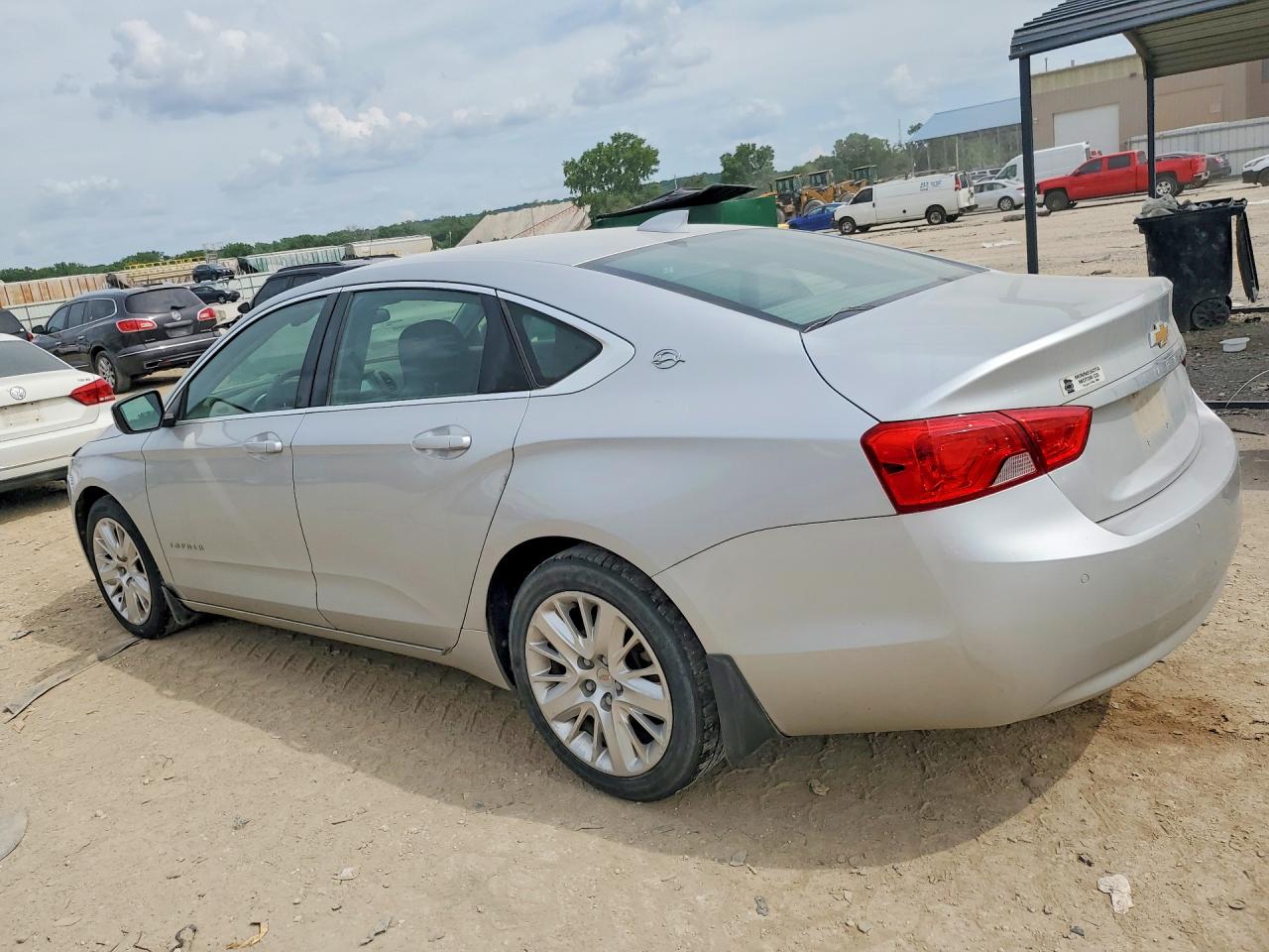 2015 Chevrolet Impala Ls Silver vin: 1G11Z5SL7FU109208