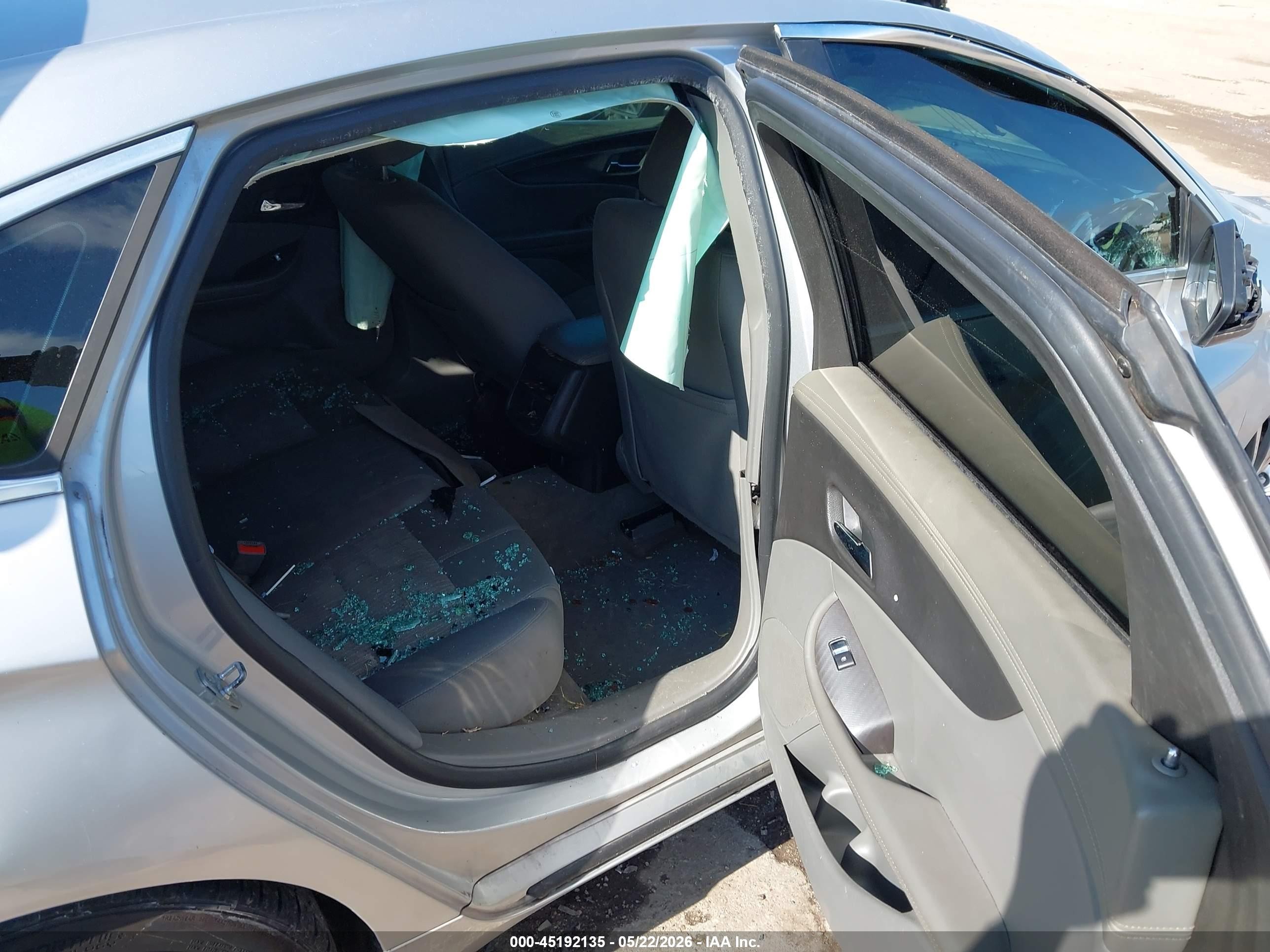 2015 Chevrolet Impala Ls Gray vin: 1G11Z5SLXFU133213